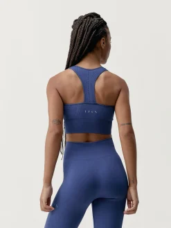 Born Living Yoga Cropped Zina Next Blue>Mujer Sujetadores Deportivos