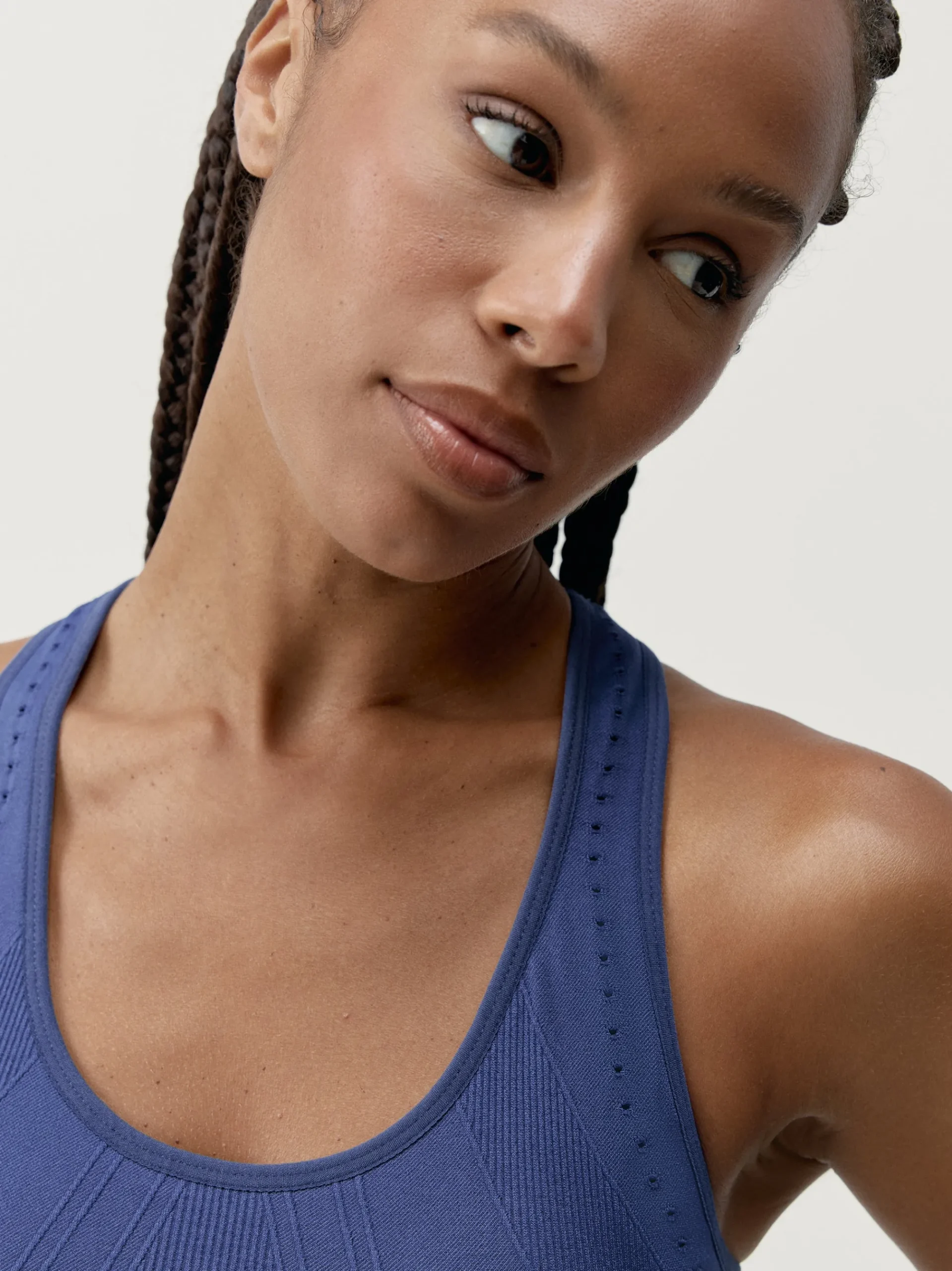 Born Living Yoga Cropped Zina Next Blue>Mujer Sujetadores Deportivos