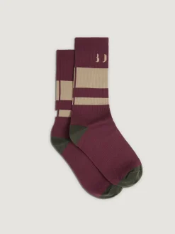 Born Living Yoga Eume Socks Dark Cherry>Mujer Calcetines|Accesorios