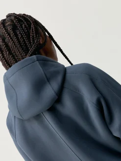Born Living Yoga Hoodie Elsa Blue Grey>Mujer Chaquetas · Abrigos|Sudaderas