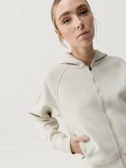 Born Living Yoga Hoodie Elsa Winter Ecru>Mujer Chaquetas · Abrigos|Sudaderas