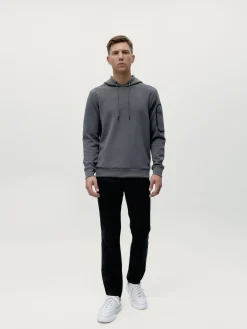 Born Living Yoga Hoodie Marion Grey Melange><noscript><img width=