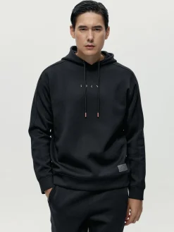 Born Living Yoga Hoody Lomond Lite Black>Hombre Sudaderas