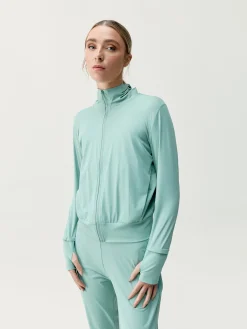 Born Living Yoga Jacket Airla Old Green>Mujer Chaquetas · Abrigos|Sudaderas
