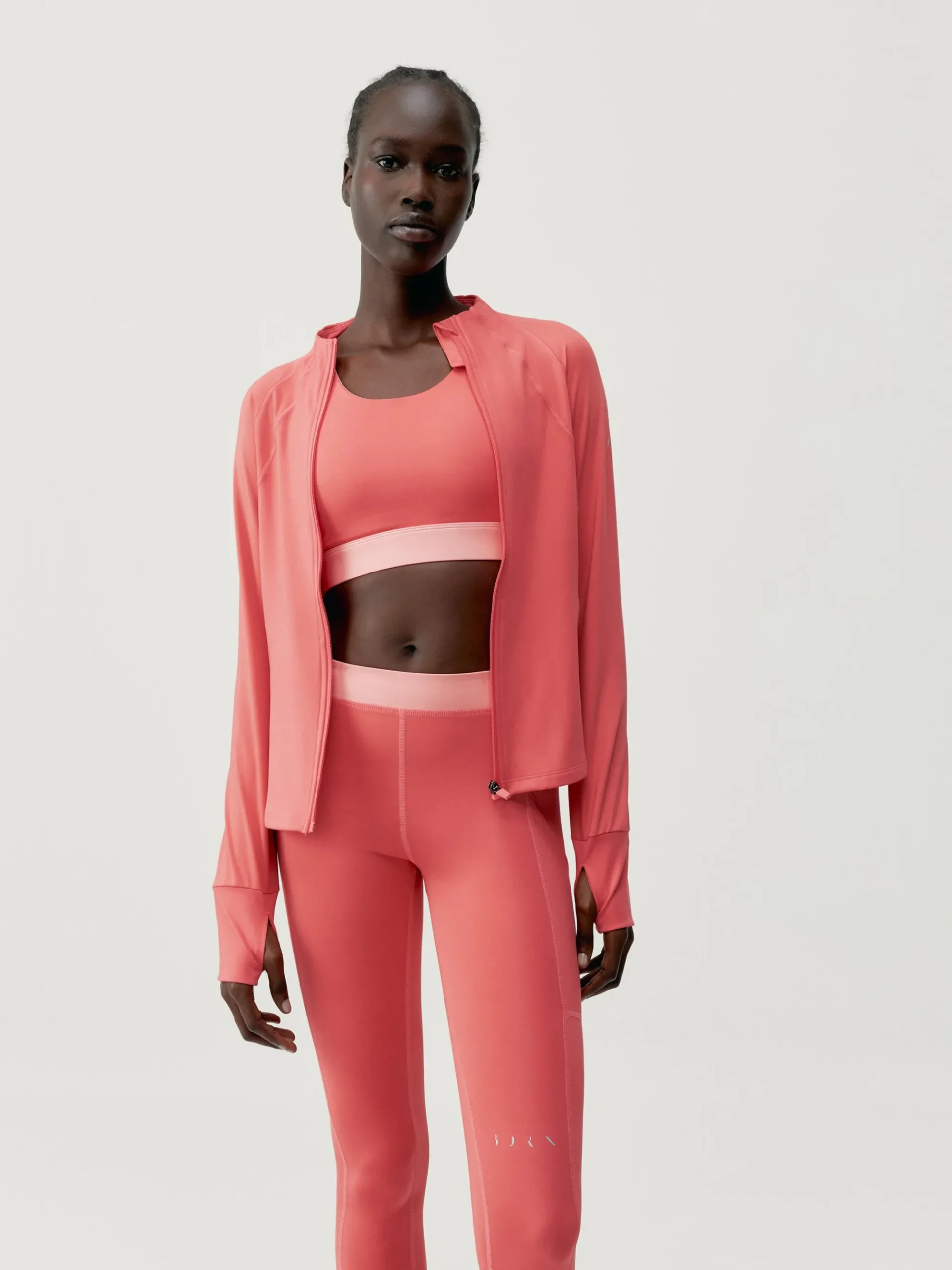 Born Living Yoga Jacket Flippo Sunset Coral>Mujer Chaquetas · Abrigos|Sudaderas