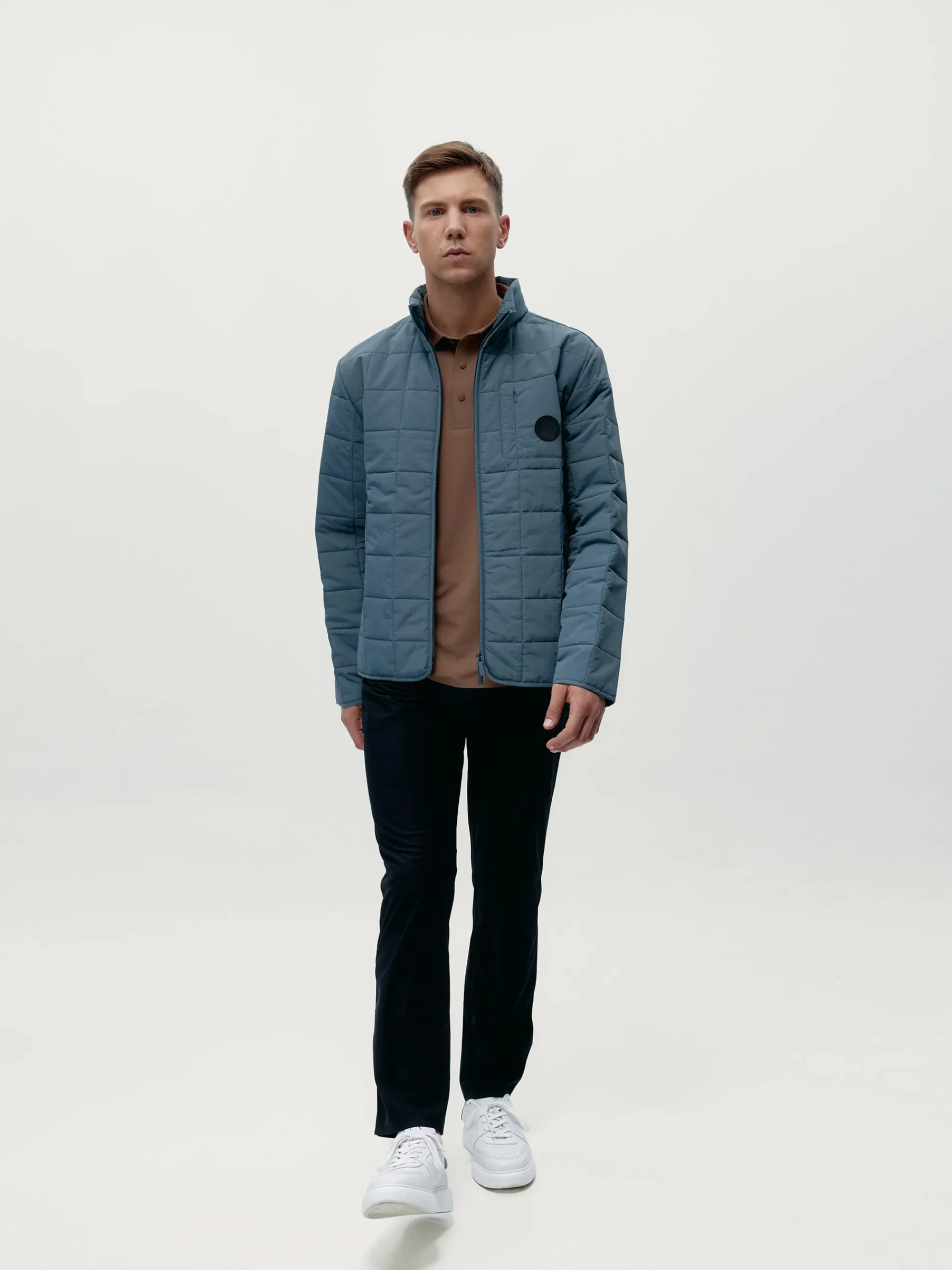Born Living Yoga Jacket Garona Stormy Grey>Hombre Abrigos · Chaquetas