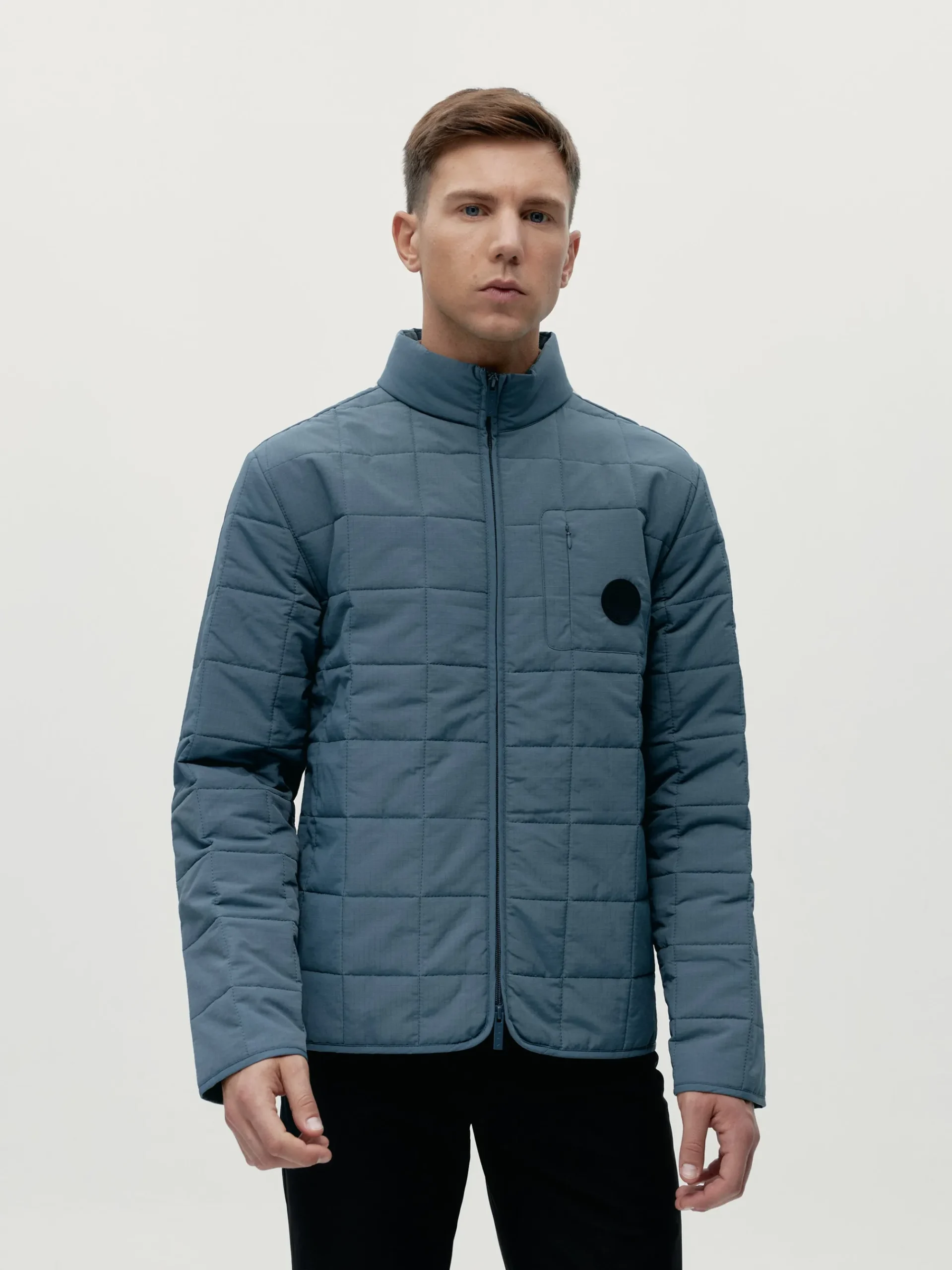 Born Living Yoga Jacket Garona Stormy Grey>Hombre Abrigos · Chaquetas