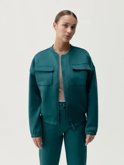 Born Living Yoga Jacket Graft Deep Green><noscript><img width=
