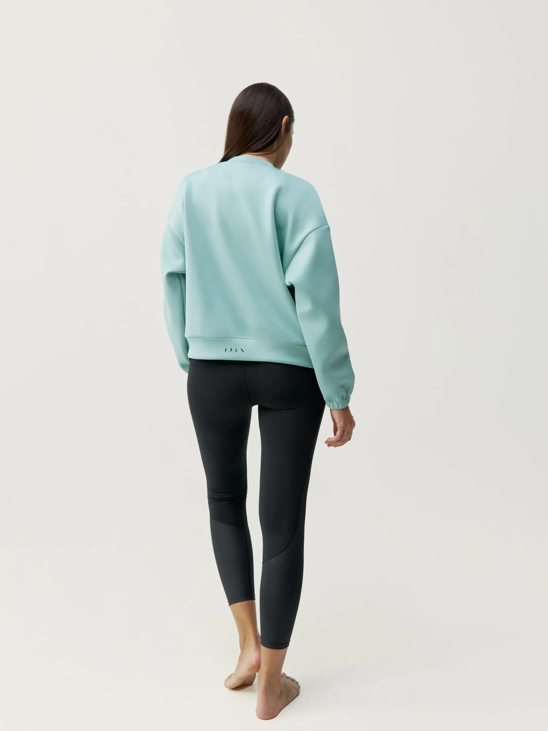 Born Living Yoga Jacket Graft Jade Grey>Mujer Chaquetas · Abrigos