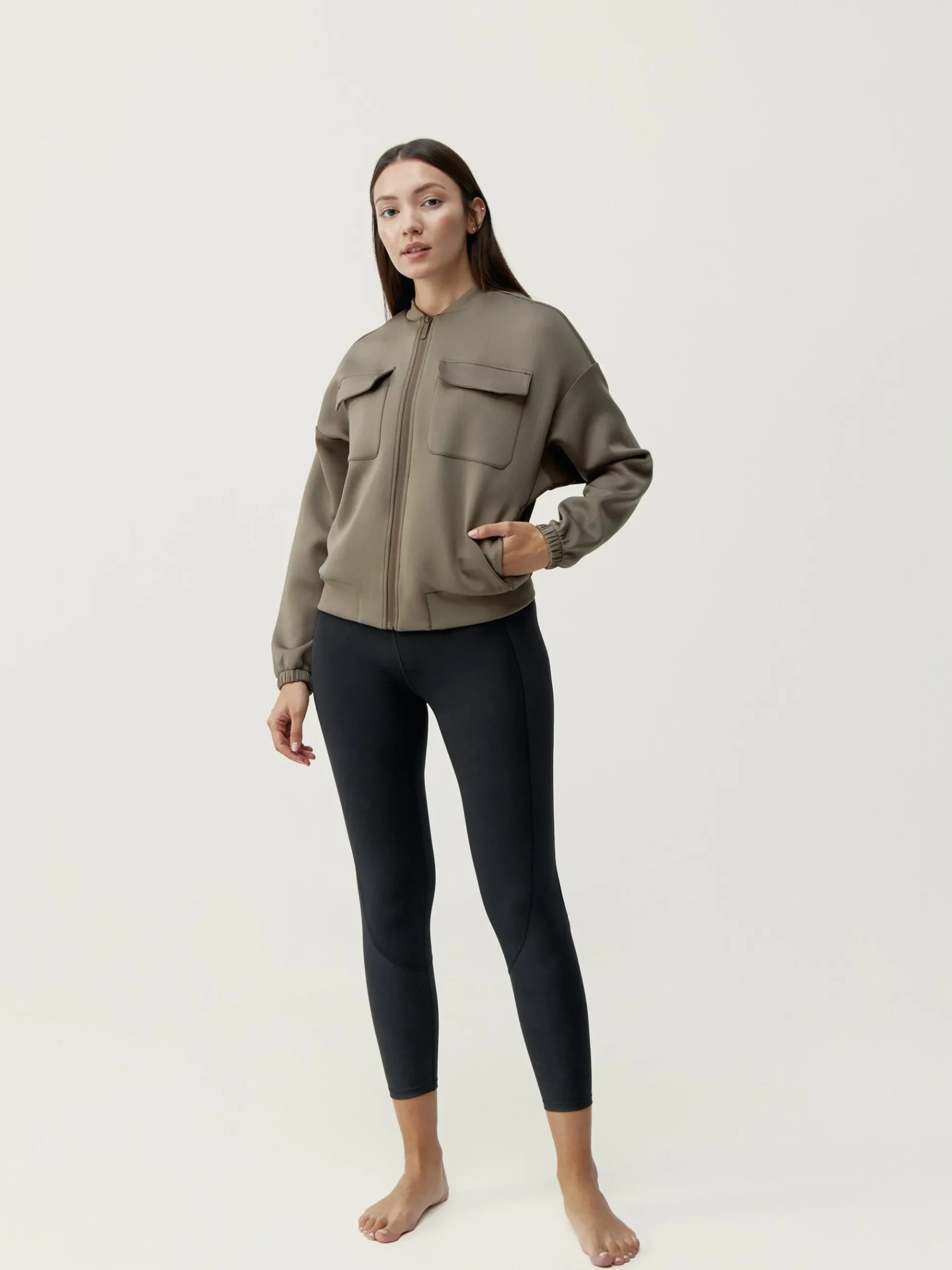 Born Living Yoga Jacket Graft Walnut>Mujer Chaquetas · Abrigos