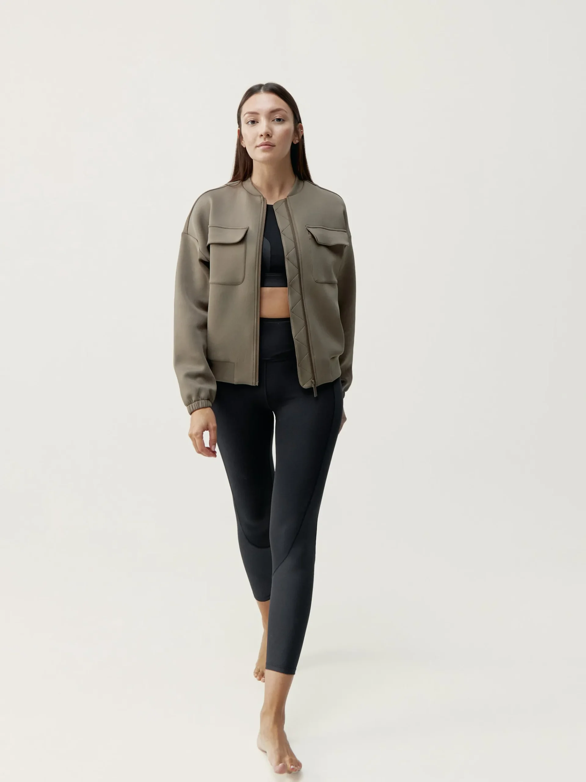 Born Living Yoga Jacket Graft Walnut>Mujer Chaquetas · Abrigos