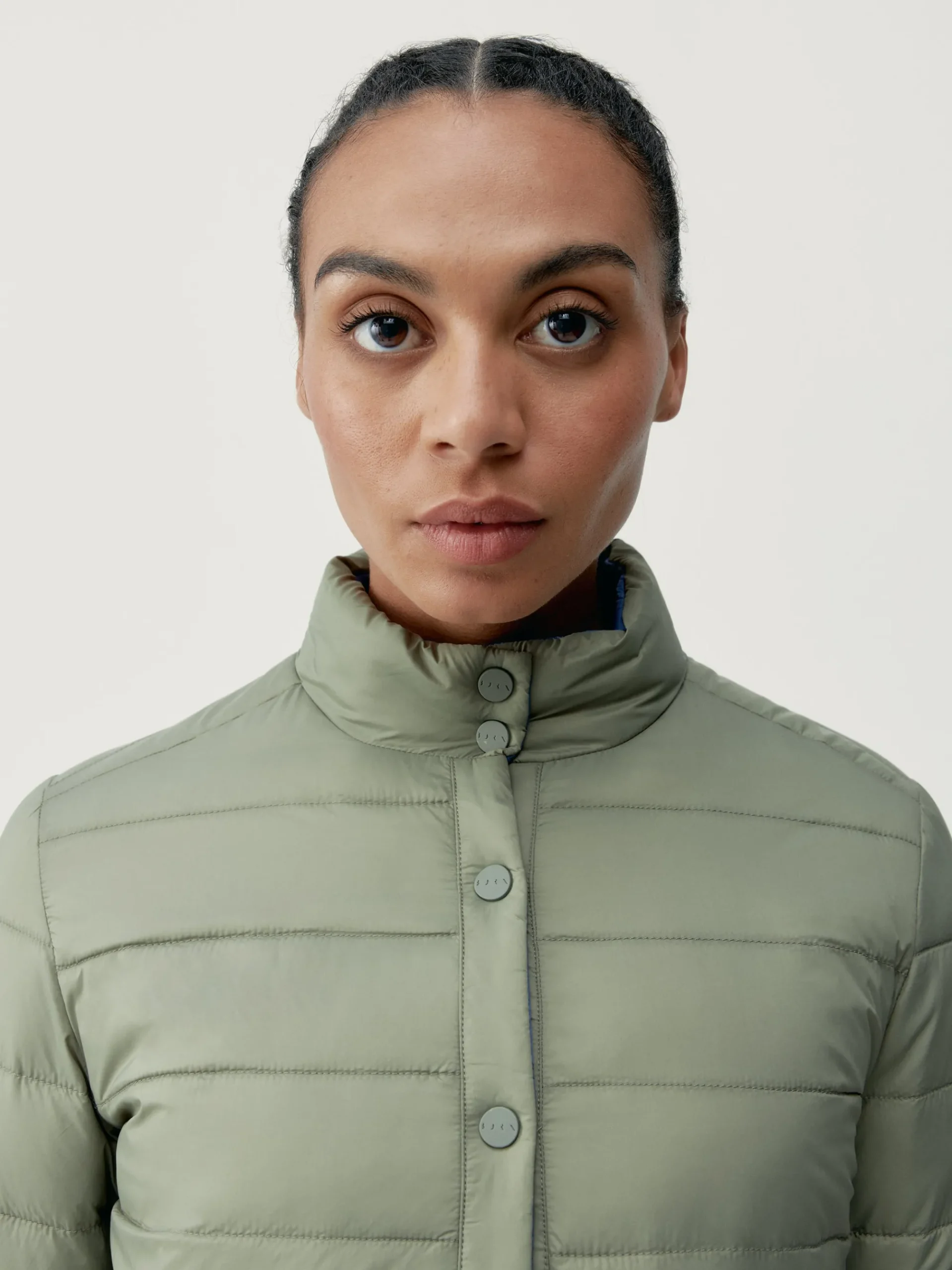 Born Living Yoga Jacket Lyra Camuflaje/Future Blue>Mujer Chaquetas · Abrigos