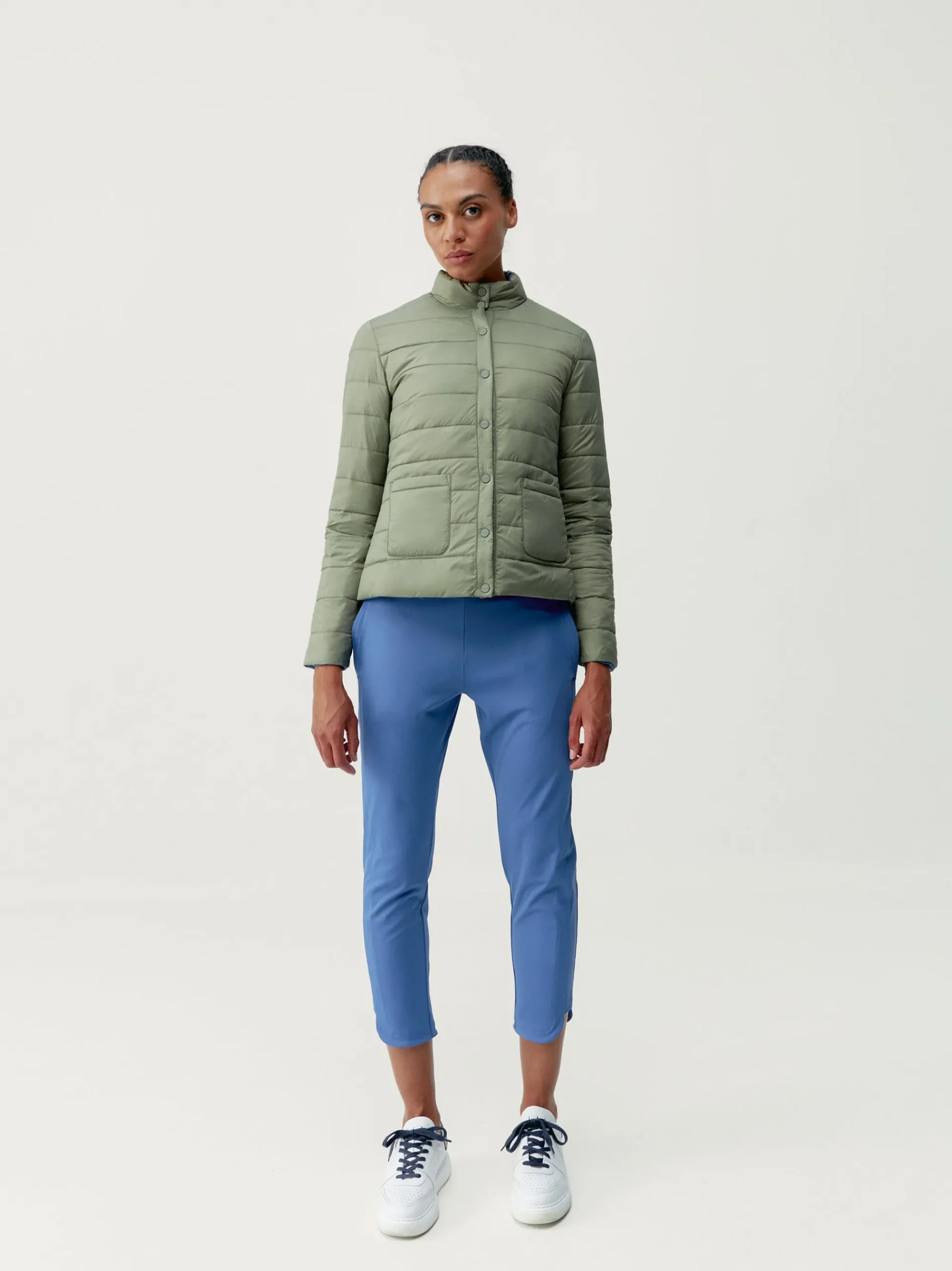 Born Living Yoga Jacket Lyra Camuflaje/Future Blue>Mujer Chaquetas · Abrigos
