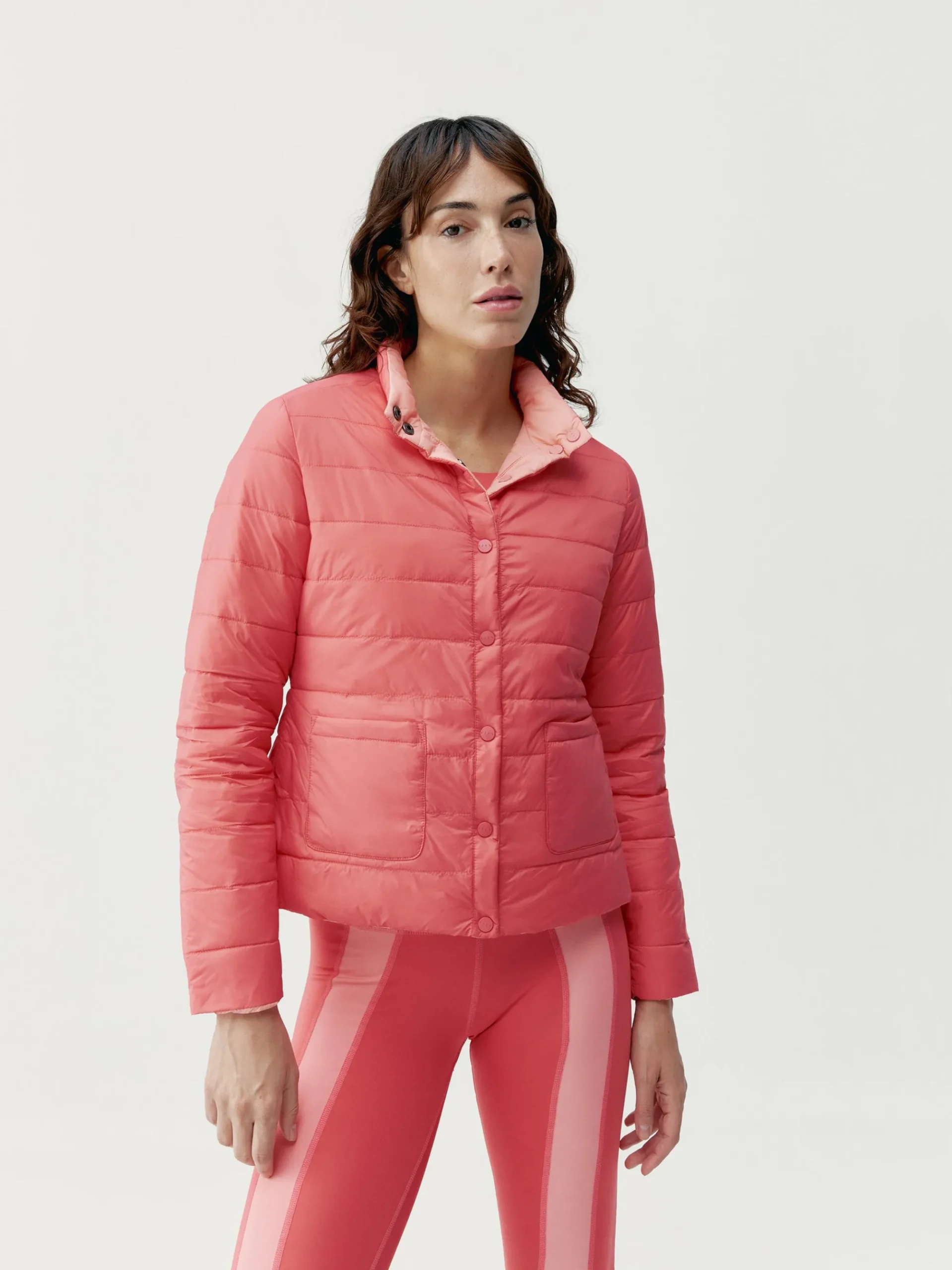 Born Living Yoga Jacket Lyra Sunset Coral/Strawberry Ice>Mujer Chaquetas · Abrigos