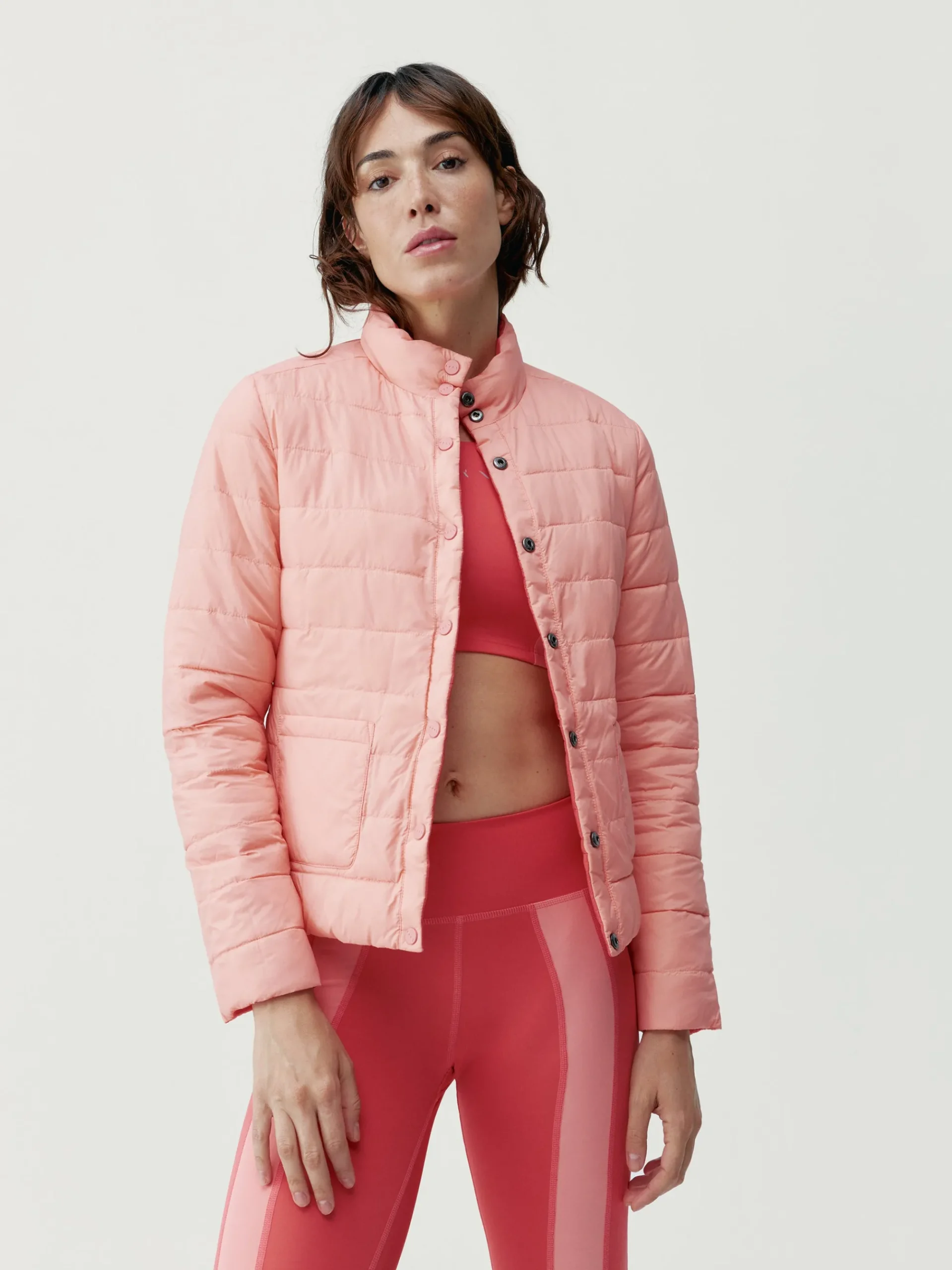 Born Living Yoga Jacket Lyra Sunset Coral/Strawberry Ice>Mujer Chaquetas · Abrigos