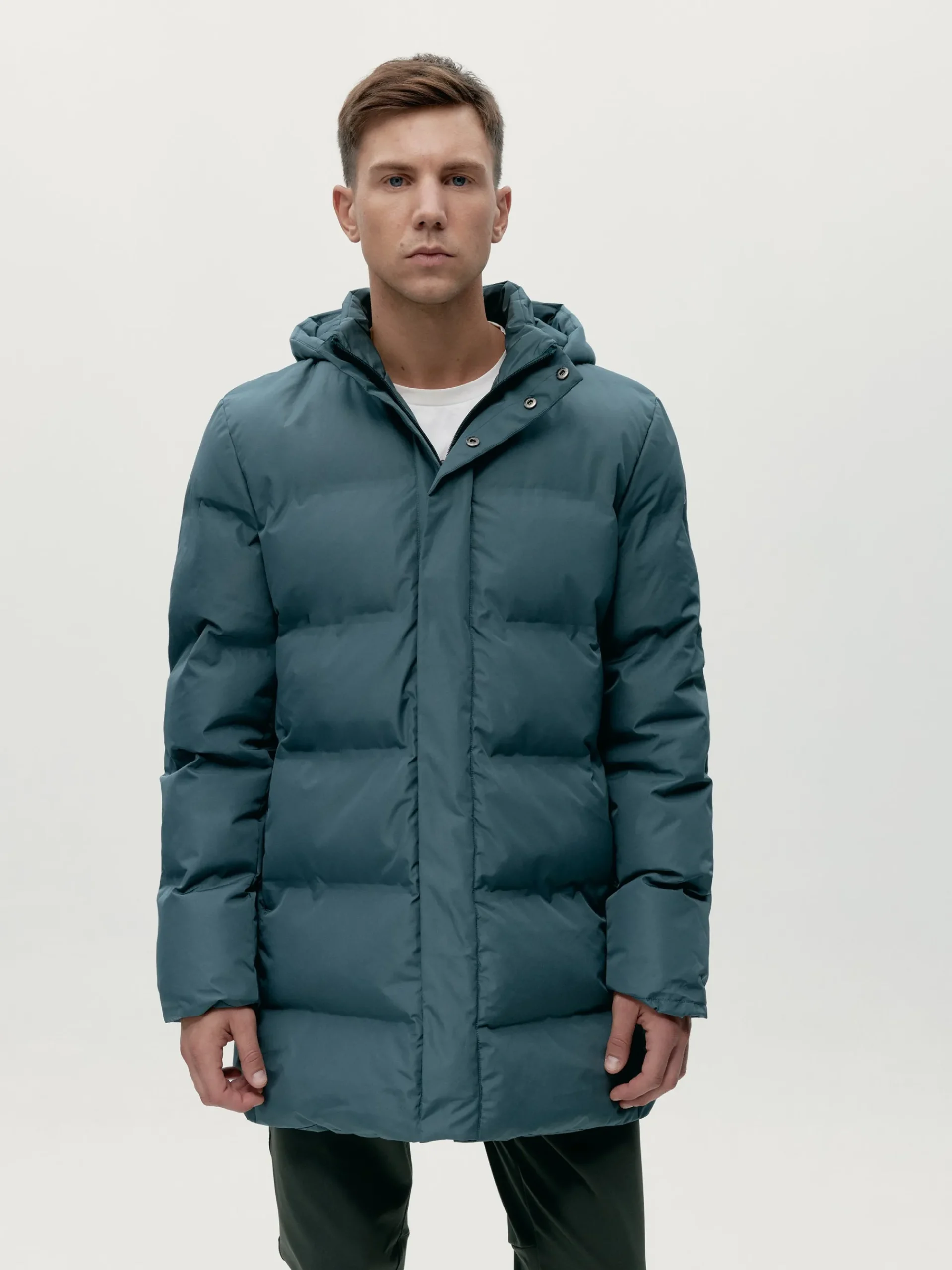 Born Living Yoga Jacket Saiko Grey Green>Hombre Abrigos · Chaquetas