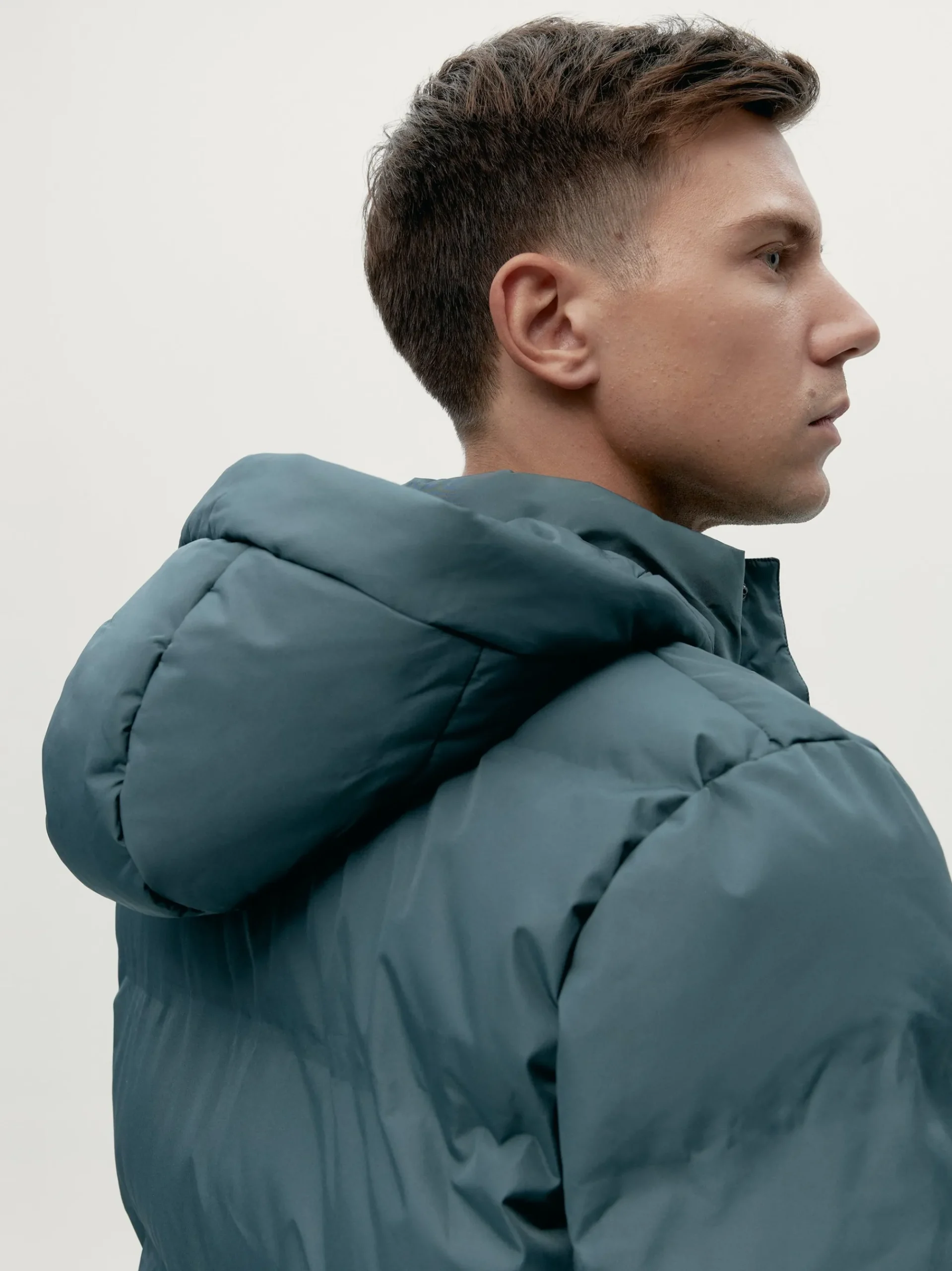 Born Living Yoga Jacket Saiko Grey Green>Hombre Abrigos · Chaquetas