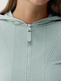 Born Living Yoga Jacket Sarvan Iceberg Green>Mujer Chaquetas · Abrigos|Sudaderas