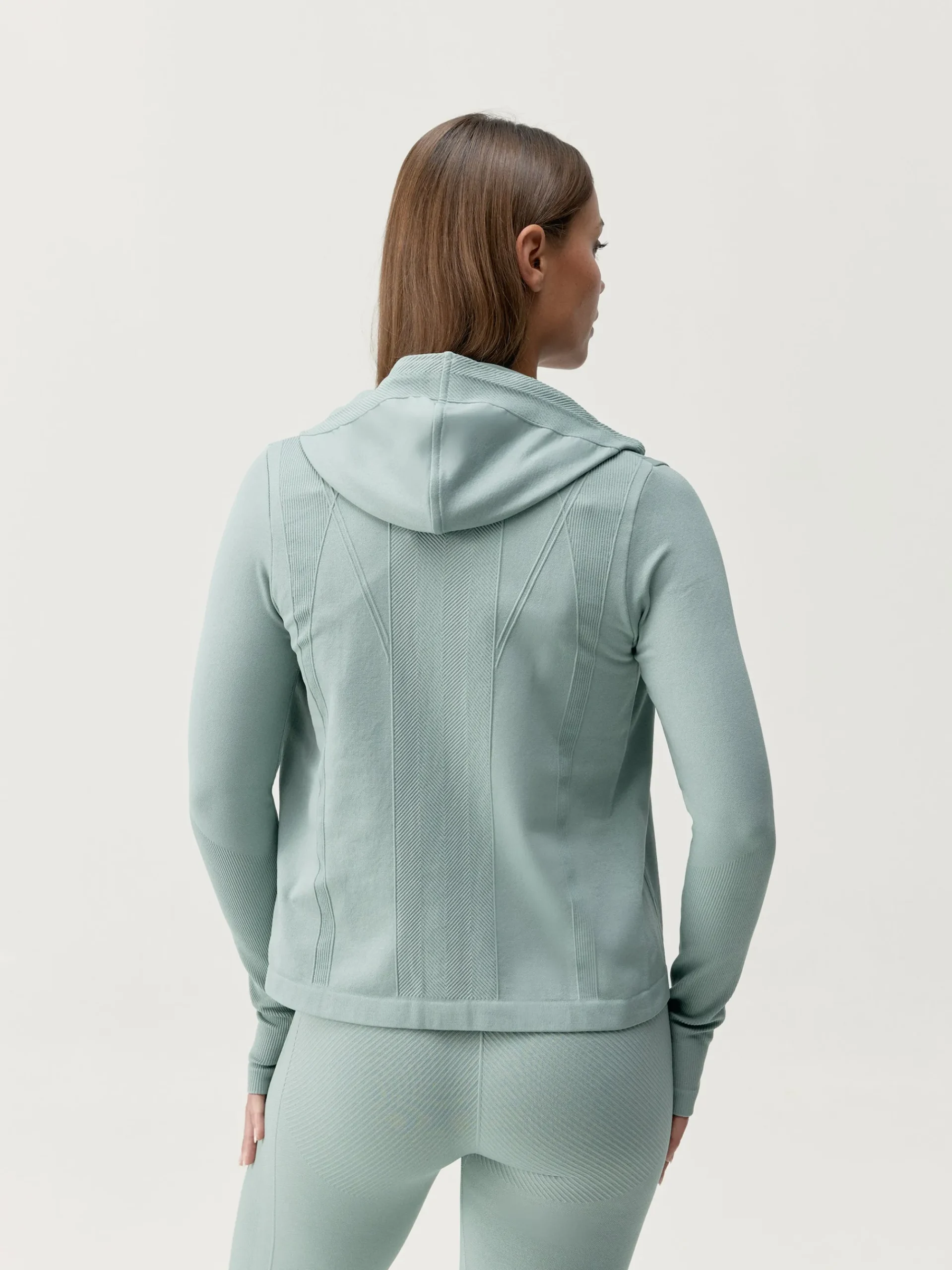 Born Living Yoga Jacket Sarvan Iceberg Green>Mujer Chaquetas · Abrigos|Sudaderas