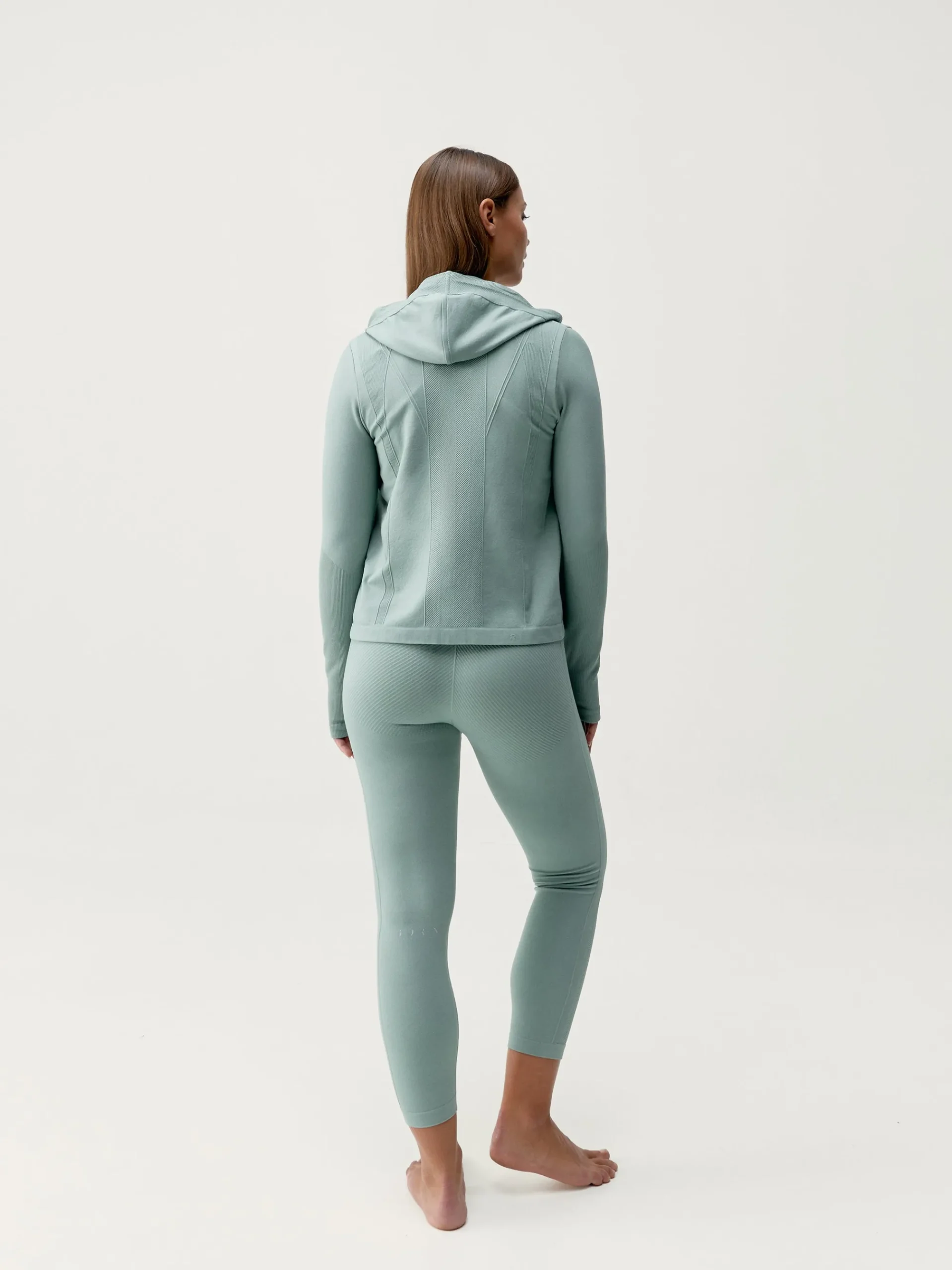 Born Living Yoga Jacket Sarvan Iceberg Green>Mujer Chaquetas · Abrigos|Sudaderas