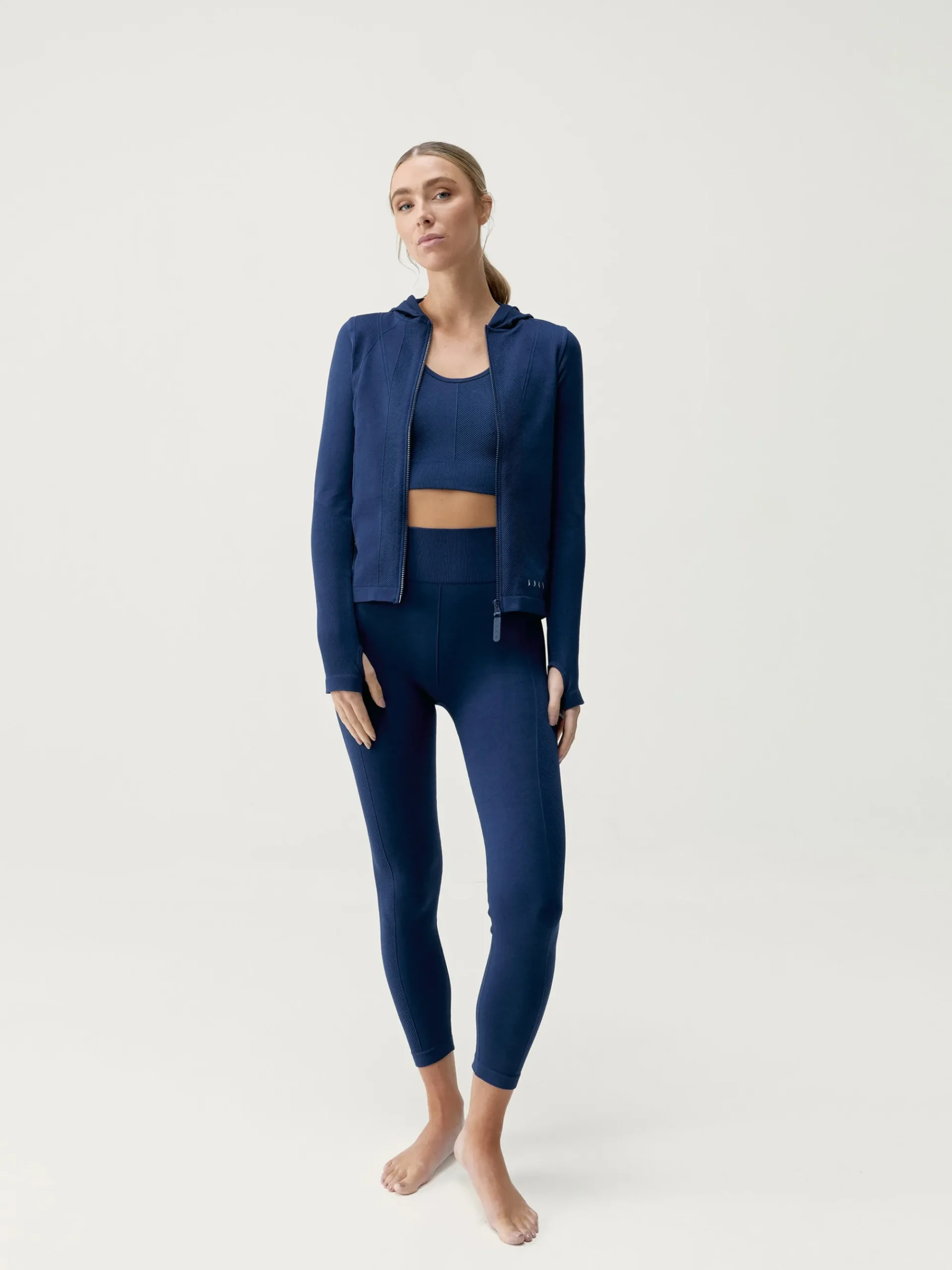 Born Living Yoga Jacket Sarvan Sailor Blue>Mujer Chaquetas · Abrigos|Sudaderas