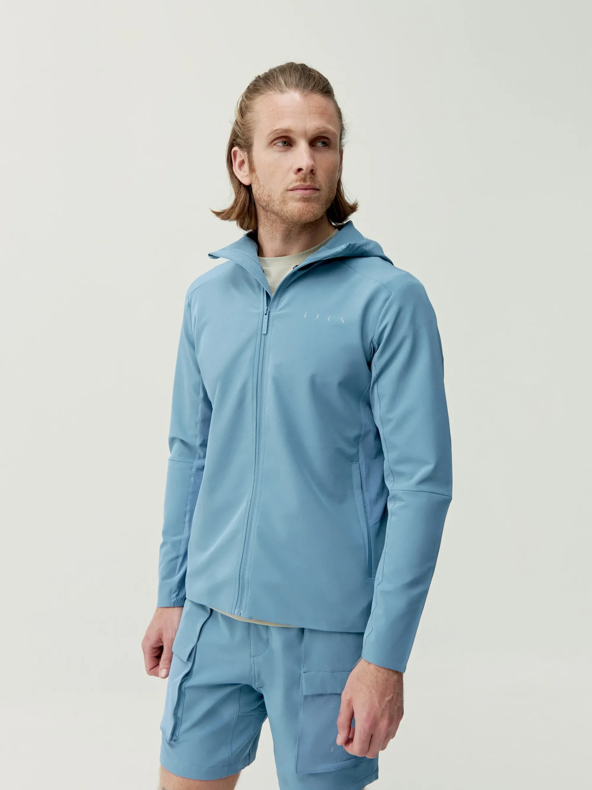 Born Living Yoga Jacket Sittang Citadel Blue>Hombre Abrigos · Chaquetas
