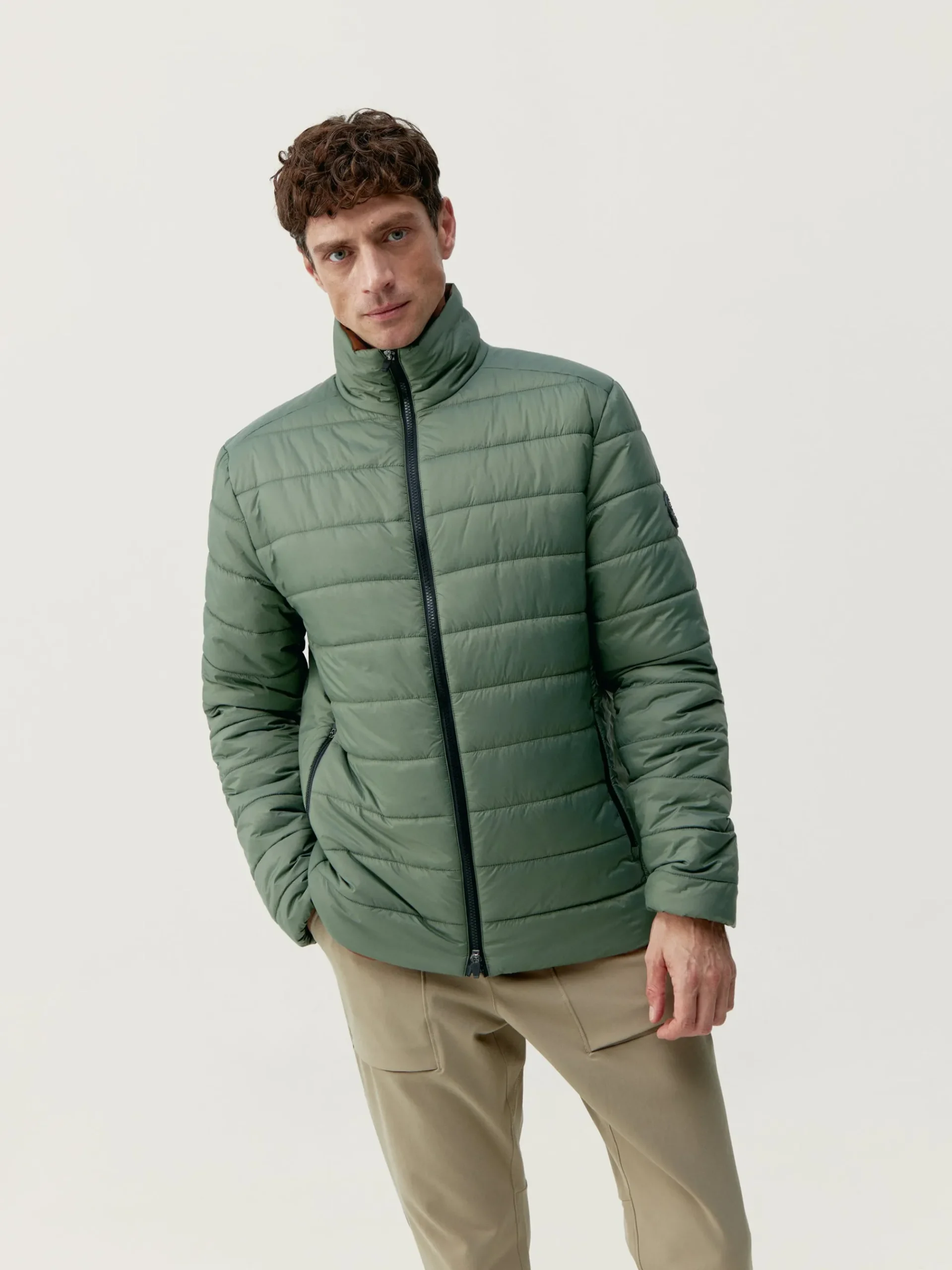 Born Living Yoga Jacket Thames Hunter/Gingerbread>Hombre Abrigos · Chaquetas