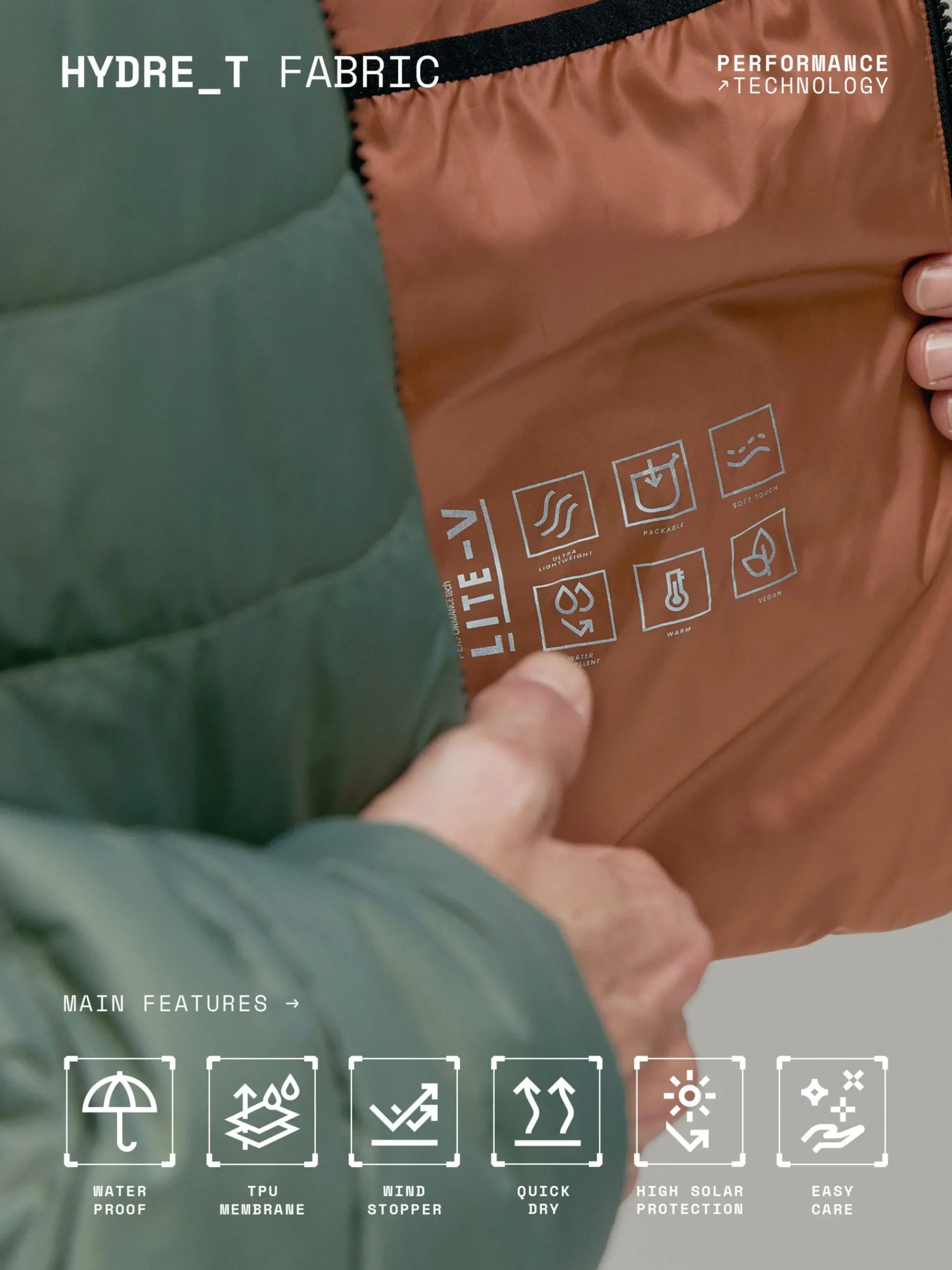 Born Living Yoga Jacket Thames Hunter/Gingerbread>Hombre Abrigos · Chaquetas