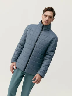 Born Living Yoga Jacket Thames Road Gray/Grey Green>Hombre Abrigos · Chaquetas