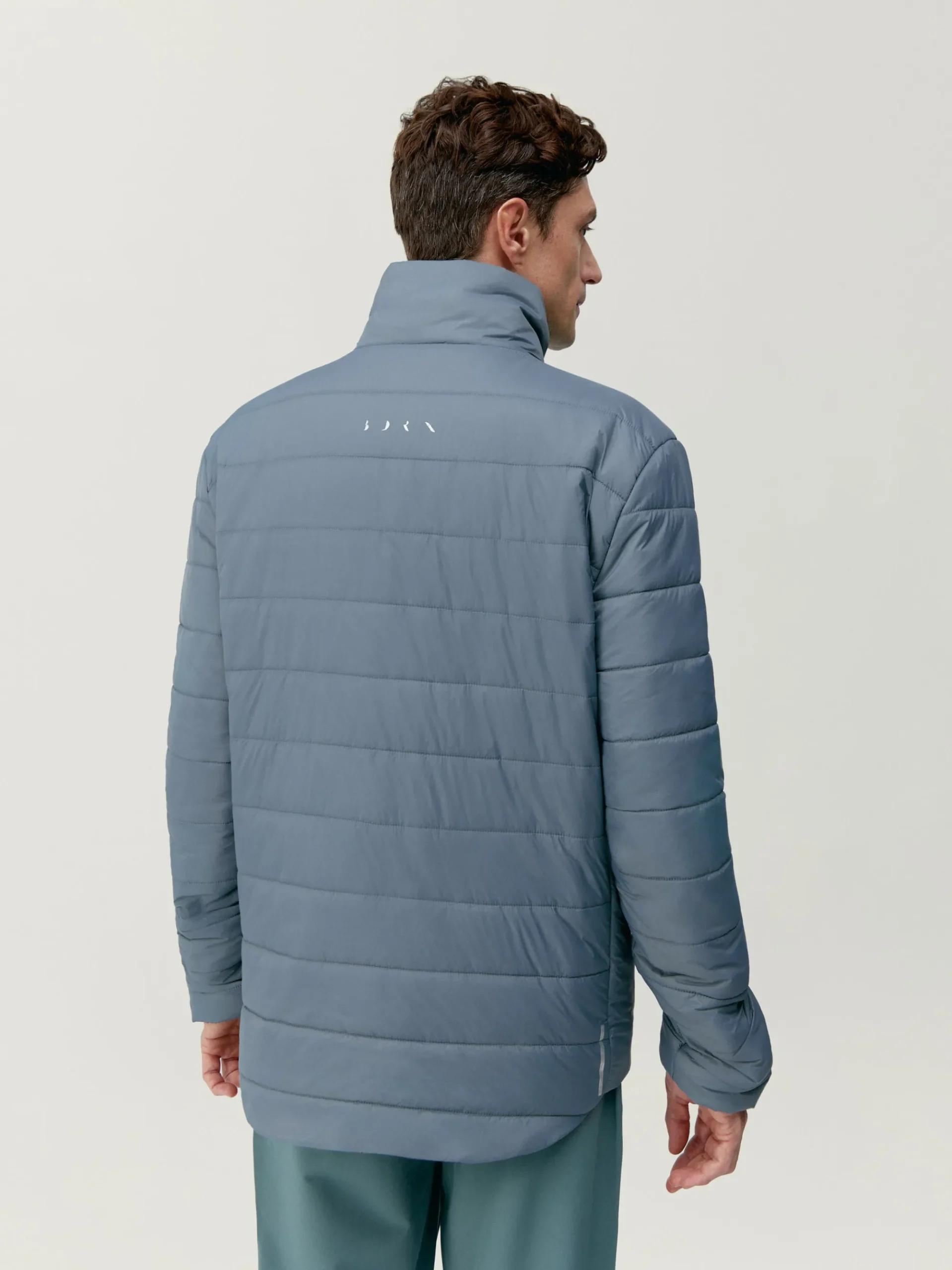 Born Living Yoga Jacket Thames Road Gray/Grey Green>Hombre Abrigos · Chaquetas