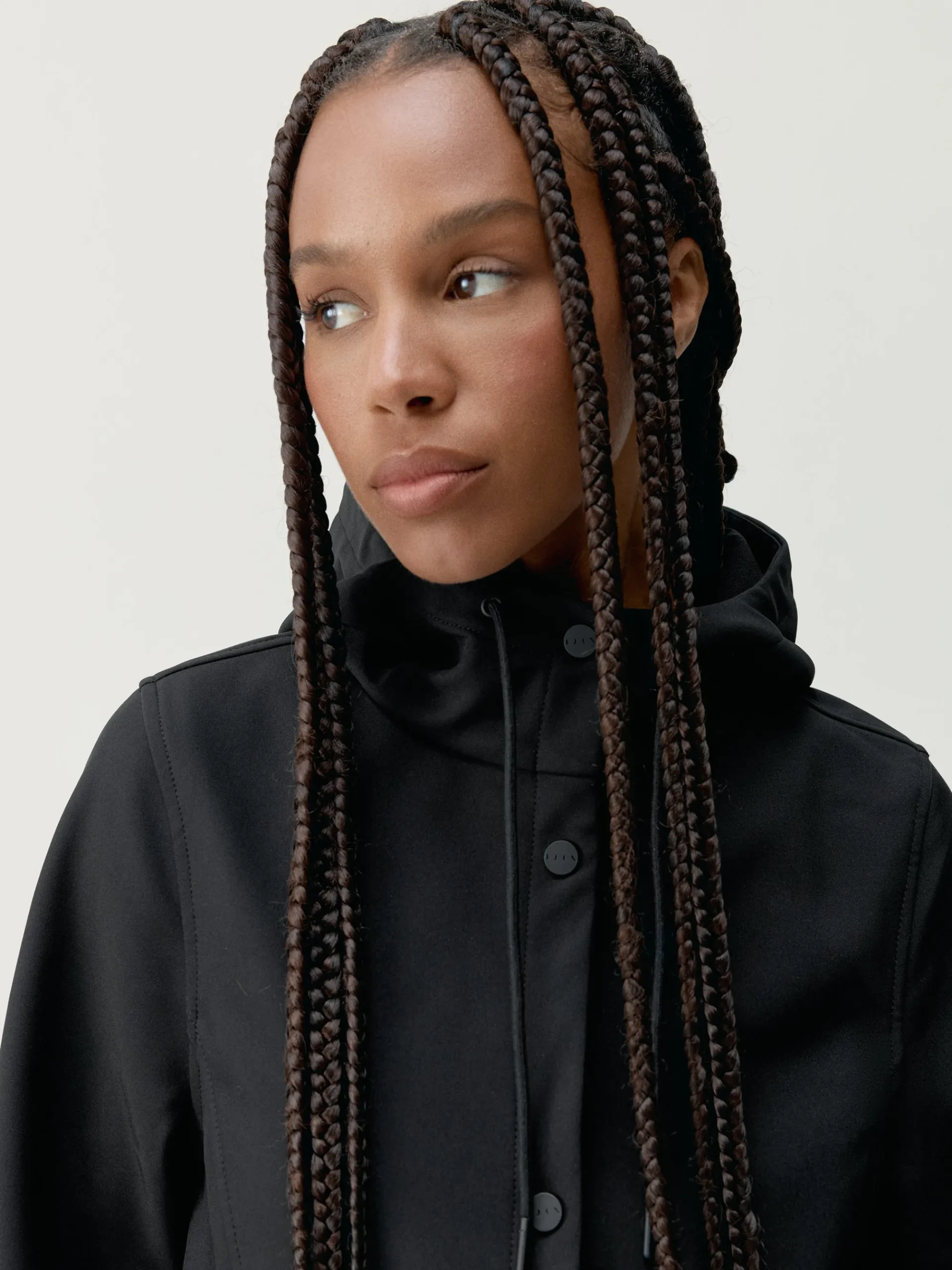 Born Living Yoga Jacket Trench Black>Mujer Chaquetas · Abrigos