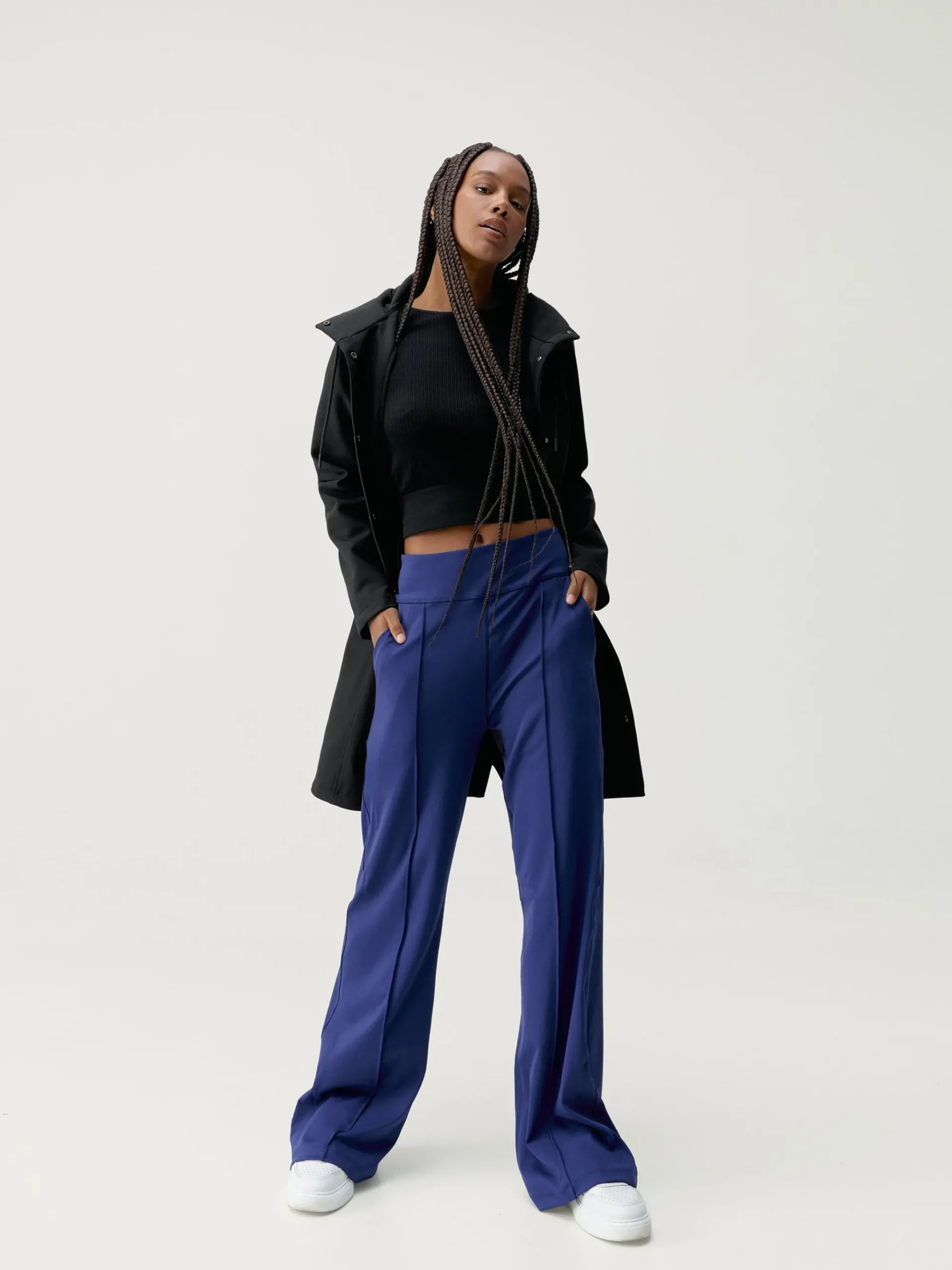Born Living Yoga Jacket Trench Black>Mujer Chaquetas · Abrigos