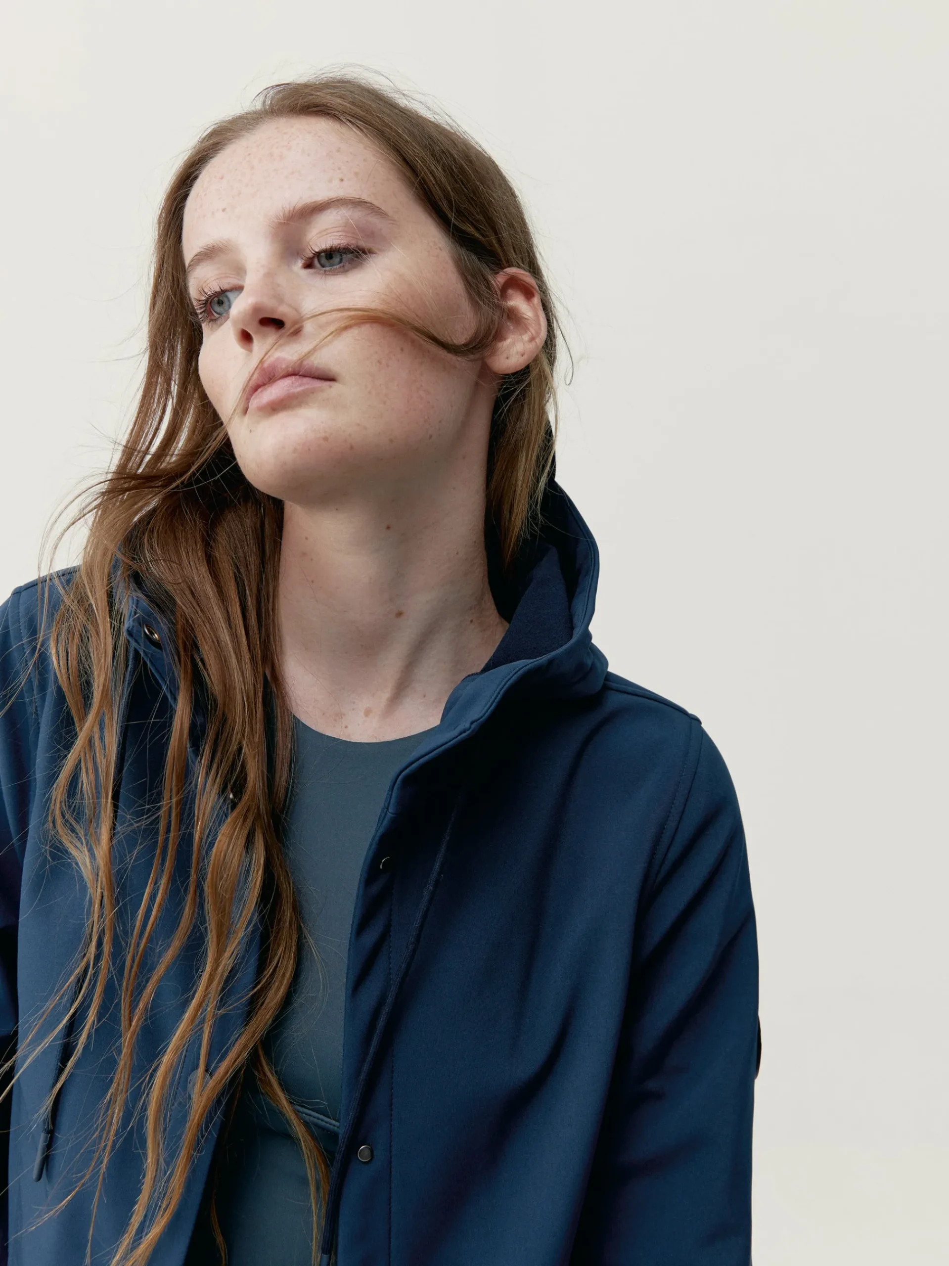 Born Living Yoga Jacket Trench Sailor Blue>Mujer Chaquetas · Abrigos