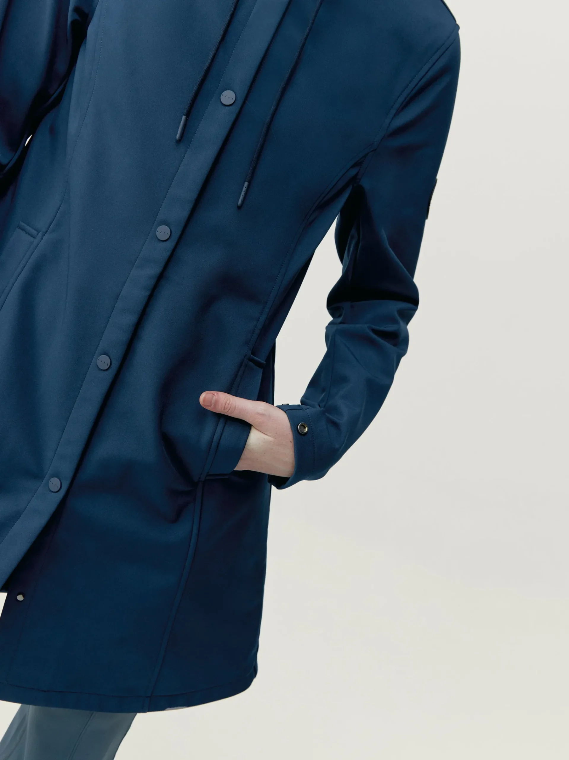 Born Living Yoga Jacket Trench Sailor Blue>Mujer Chaquetas · Abrigos