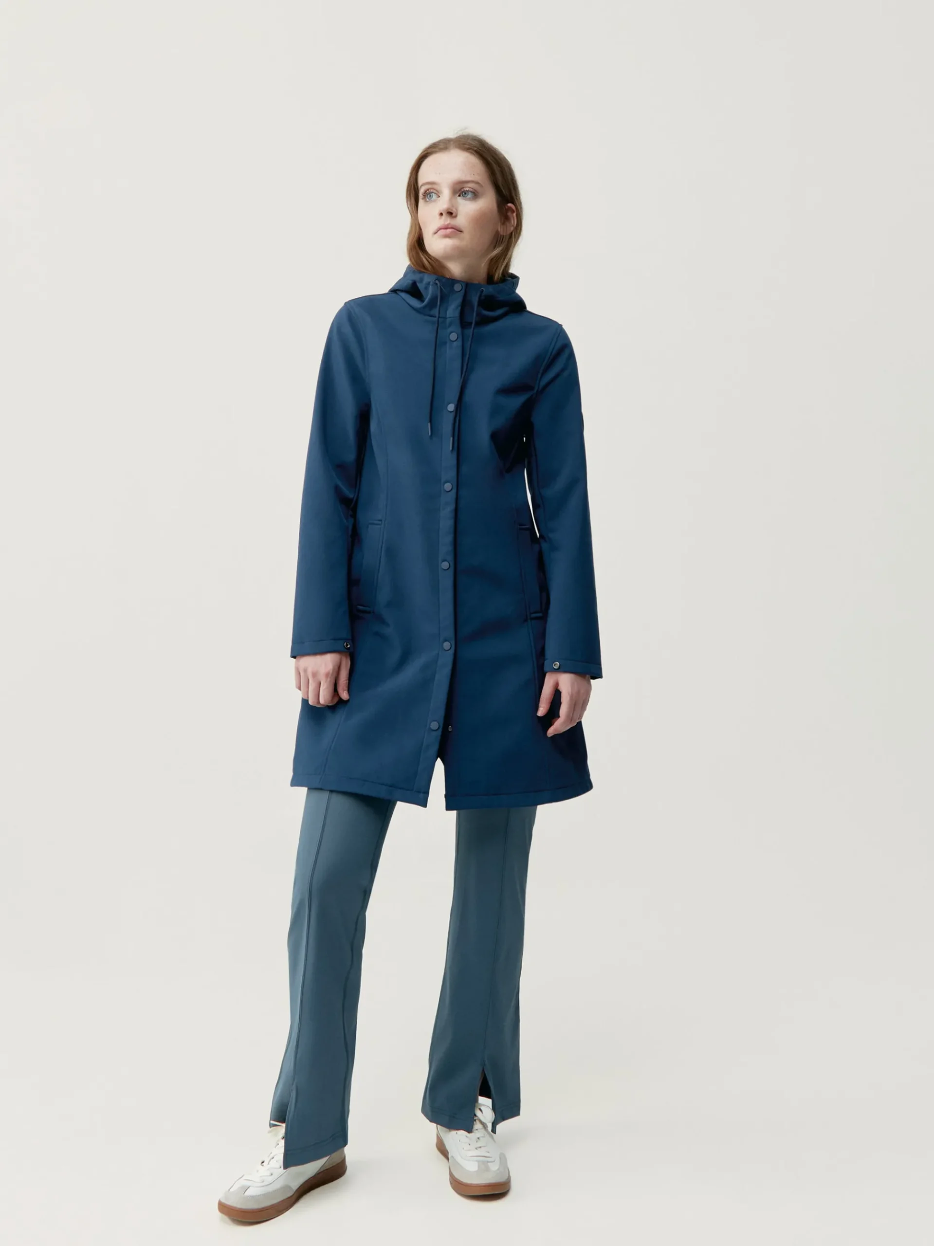 Born Living Yoga Jacket Trench Sailor Blue>Mujer Chaquetas · Abrigos