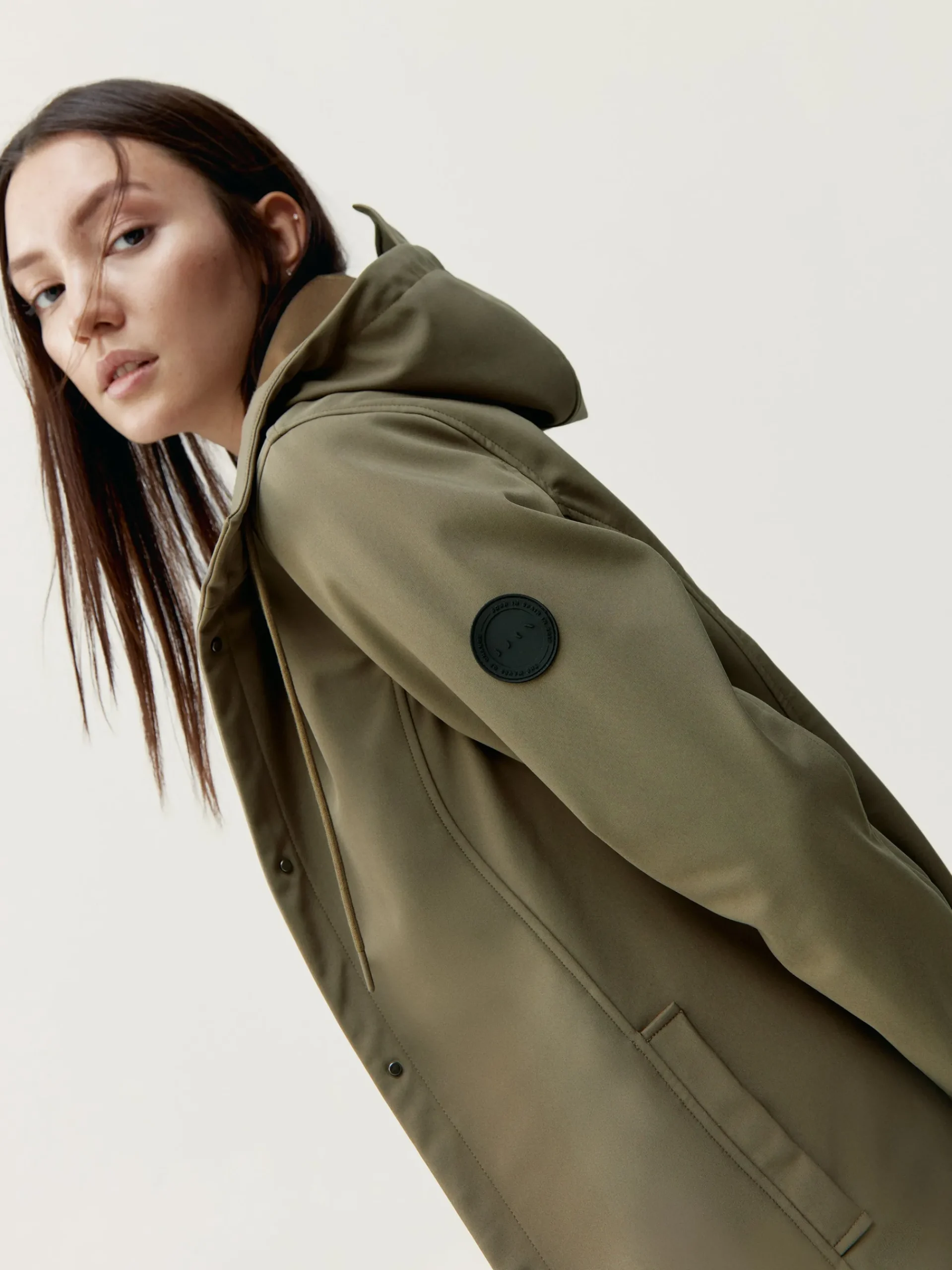 Born Living Yoga Jacket Trench Walnut>Mujer Chaquetas · Abrigos