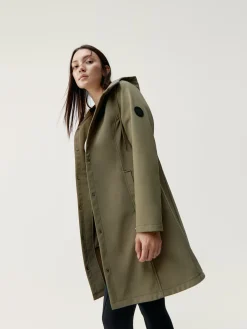 Born Living Yoga Jacket Trench Walnut>Mujer Chaquetas · Abrigos