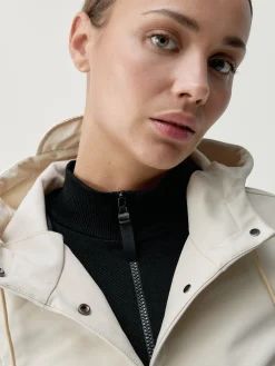 Born Living Yoga Jacket Trench Winter Ecru>Mujer Chaquetas · Abrigos