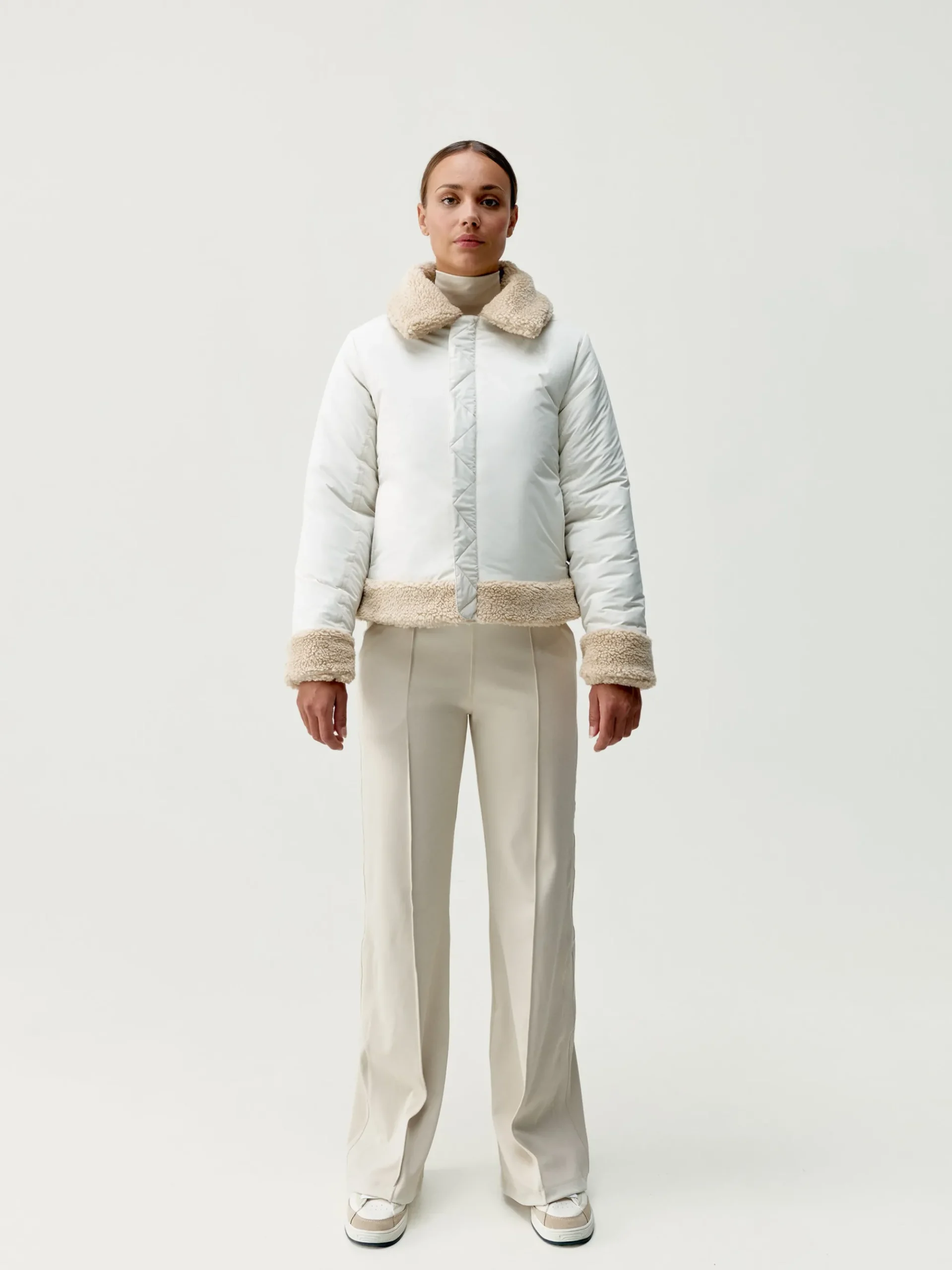 Born Living Yoga Jacket Umiko Winter Ecru>Mujer Chaquetas · Abrigos