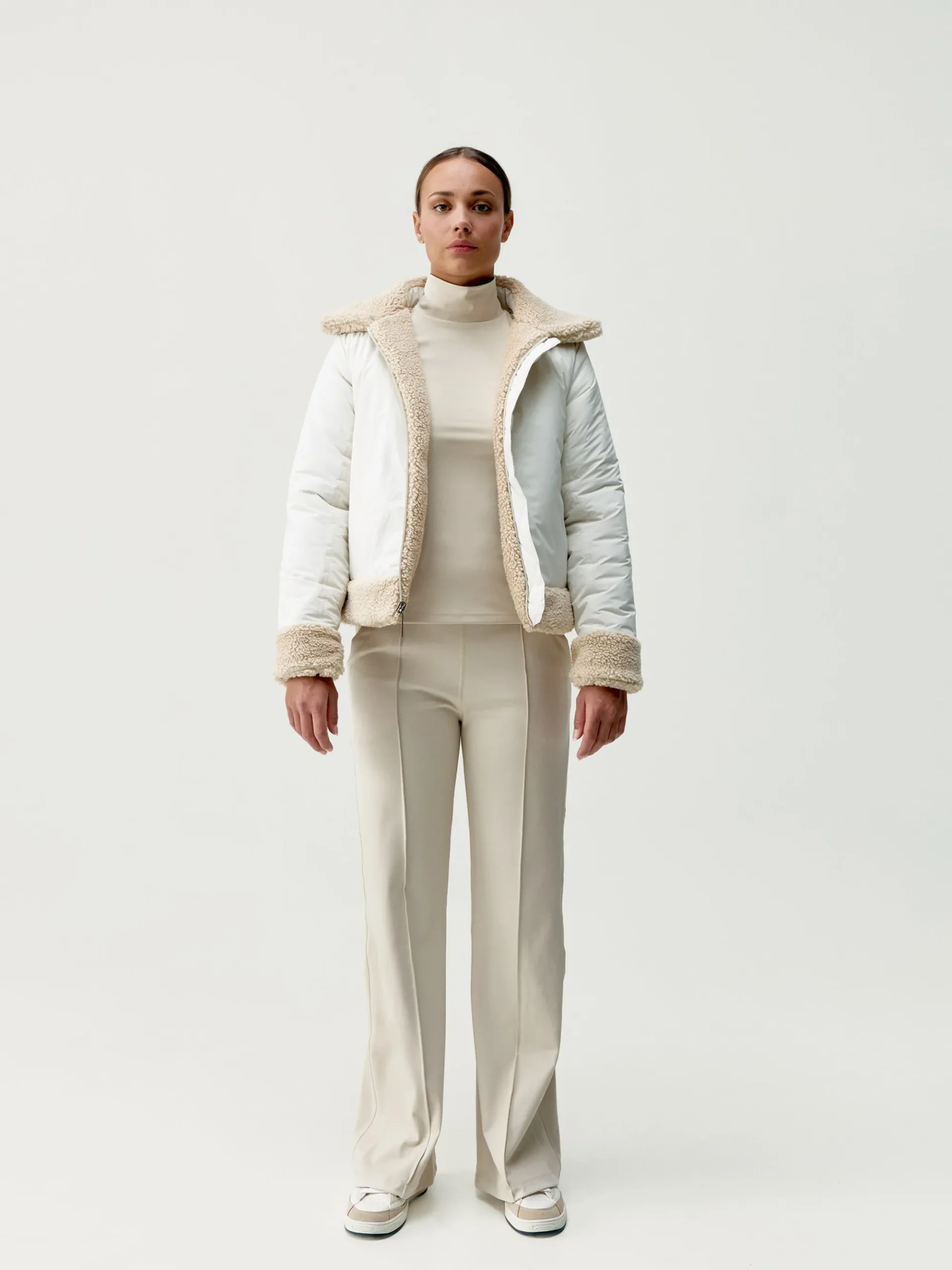 Born Living Yoga Jacket Umiko Winter Ecru>Mujer Chaquetas · Abrigos