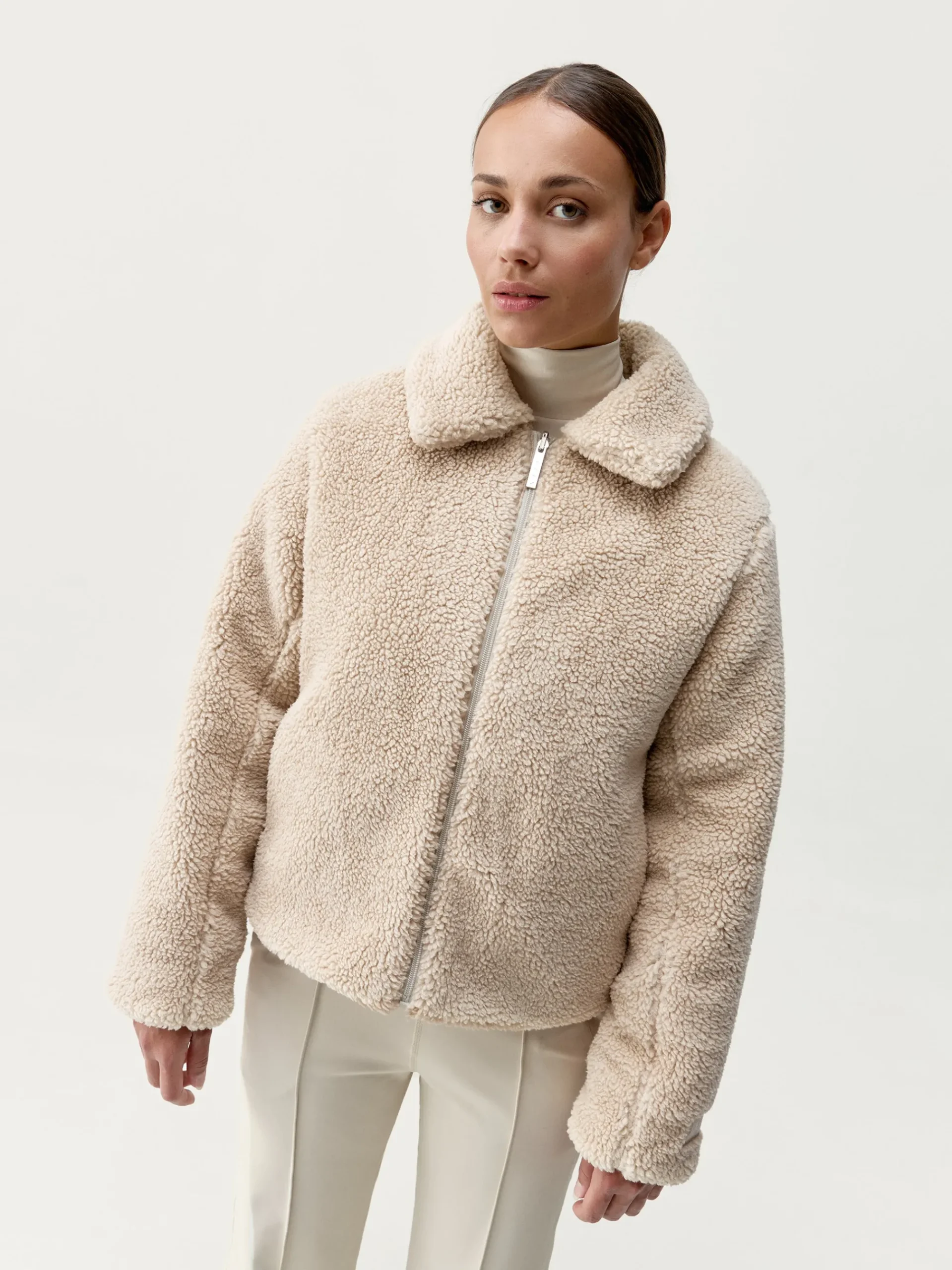Born Living Yoga Jacket Umiko Winter Ecru>Mujer Chaquetas · Abrigos