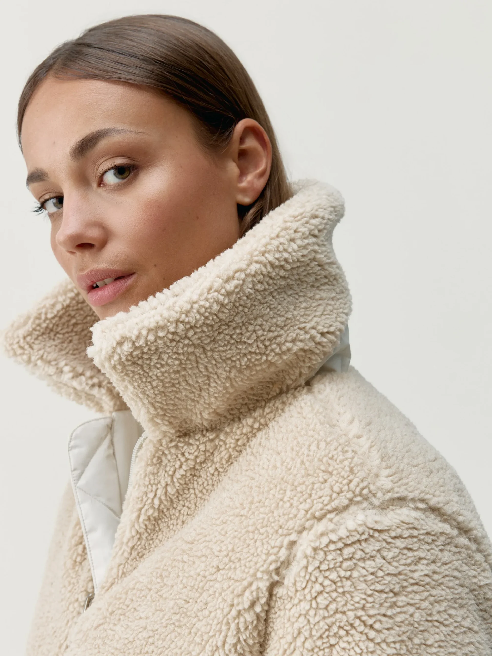 Born Living Yoga Jacket Umiko Winter Ecru>Mujer Chaquetas · Abrigos