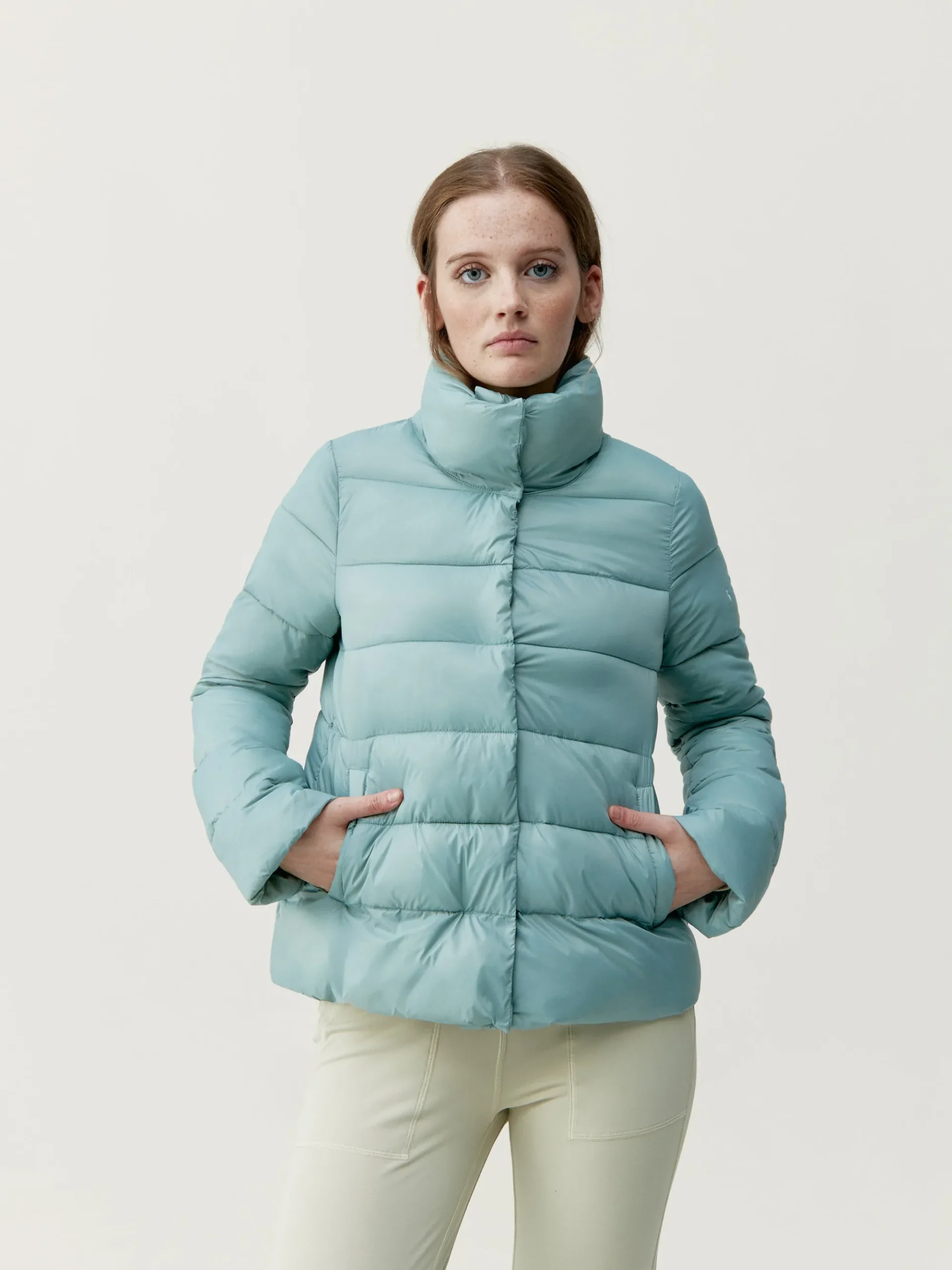 Born Living Yoga Jacket Vegan Hack Jade Grey>Mujer Chaquetas · Abrigos