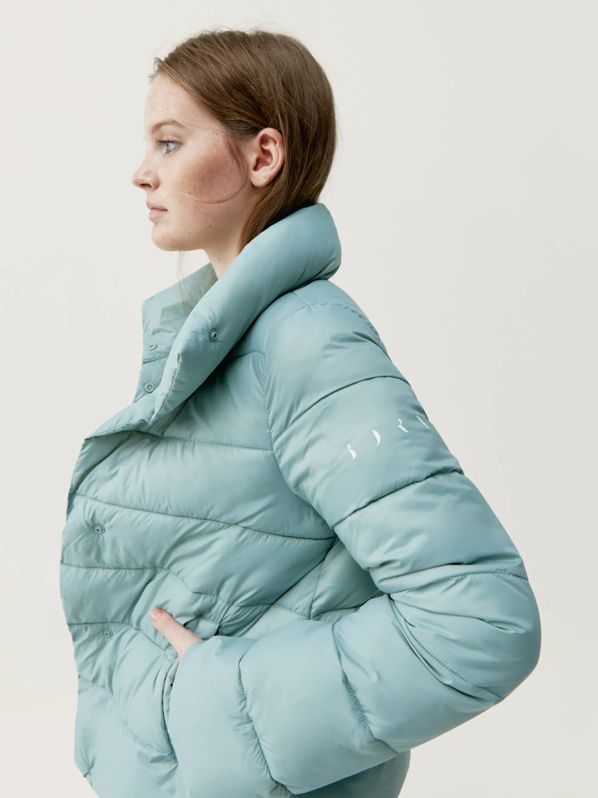 Born Living Yoga Jacket Vegan Hack Jade Grey>Mujer Chaquetas · Abrigos
