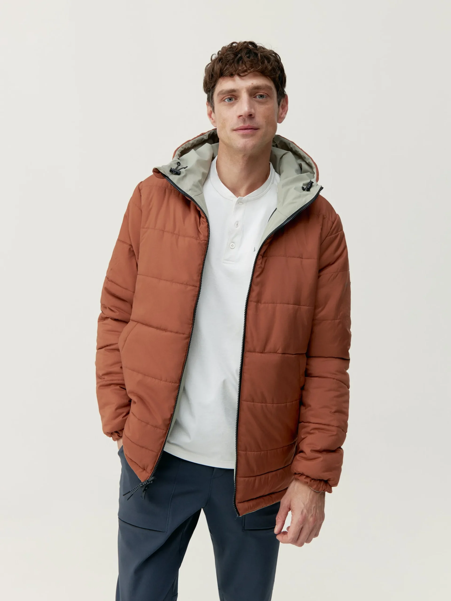 Born Living Yoga Jacket Volga Root/Gingerbread>Hombre Abrigos · Chaquetas