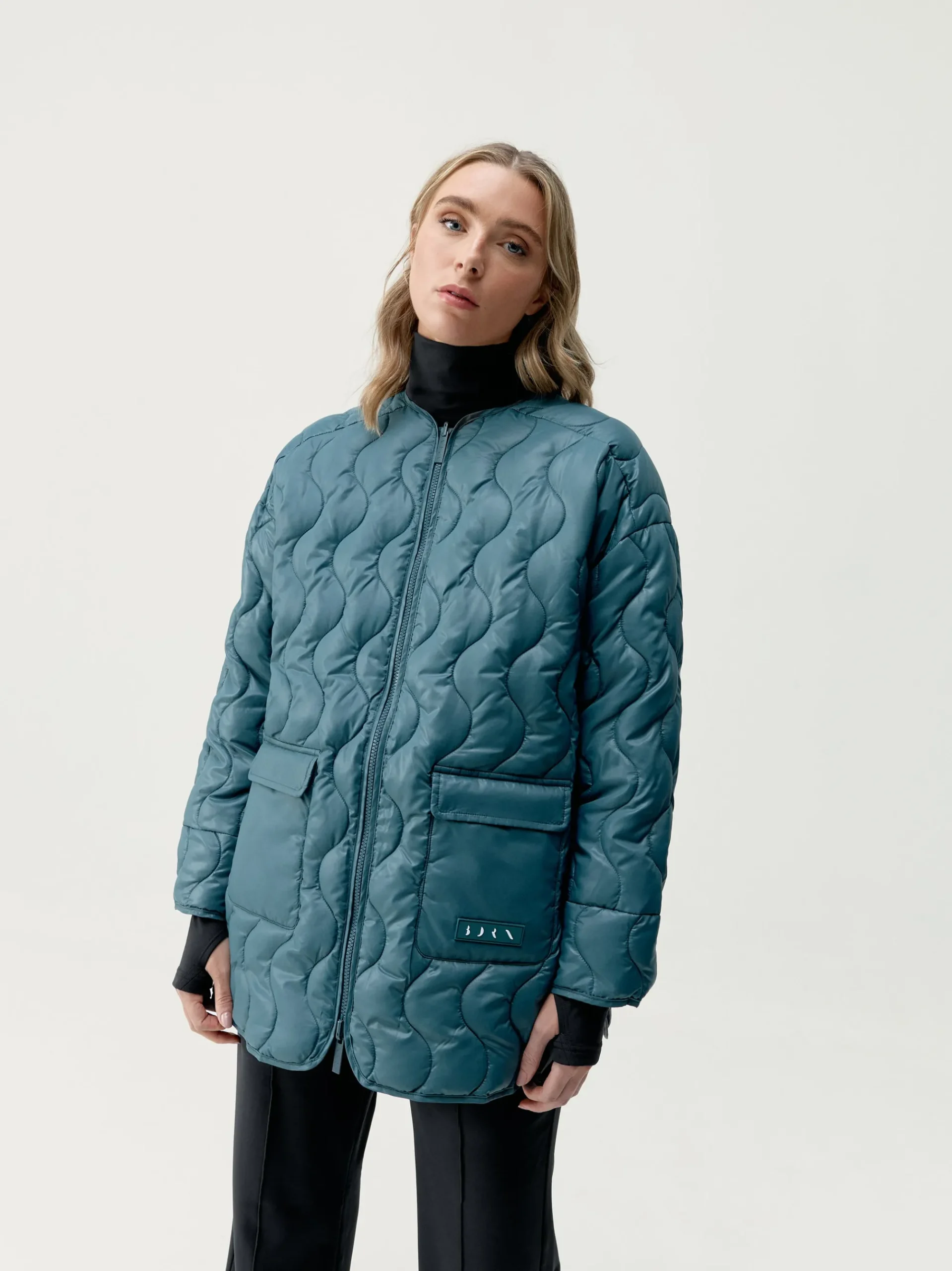 Born Living Yoga Jacket Yasu Stormy Grey/Grain>Mujer Chaquetas · Abrigos