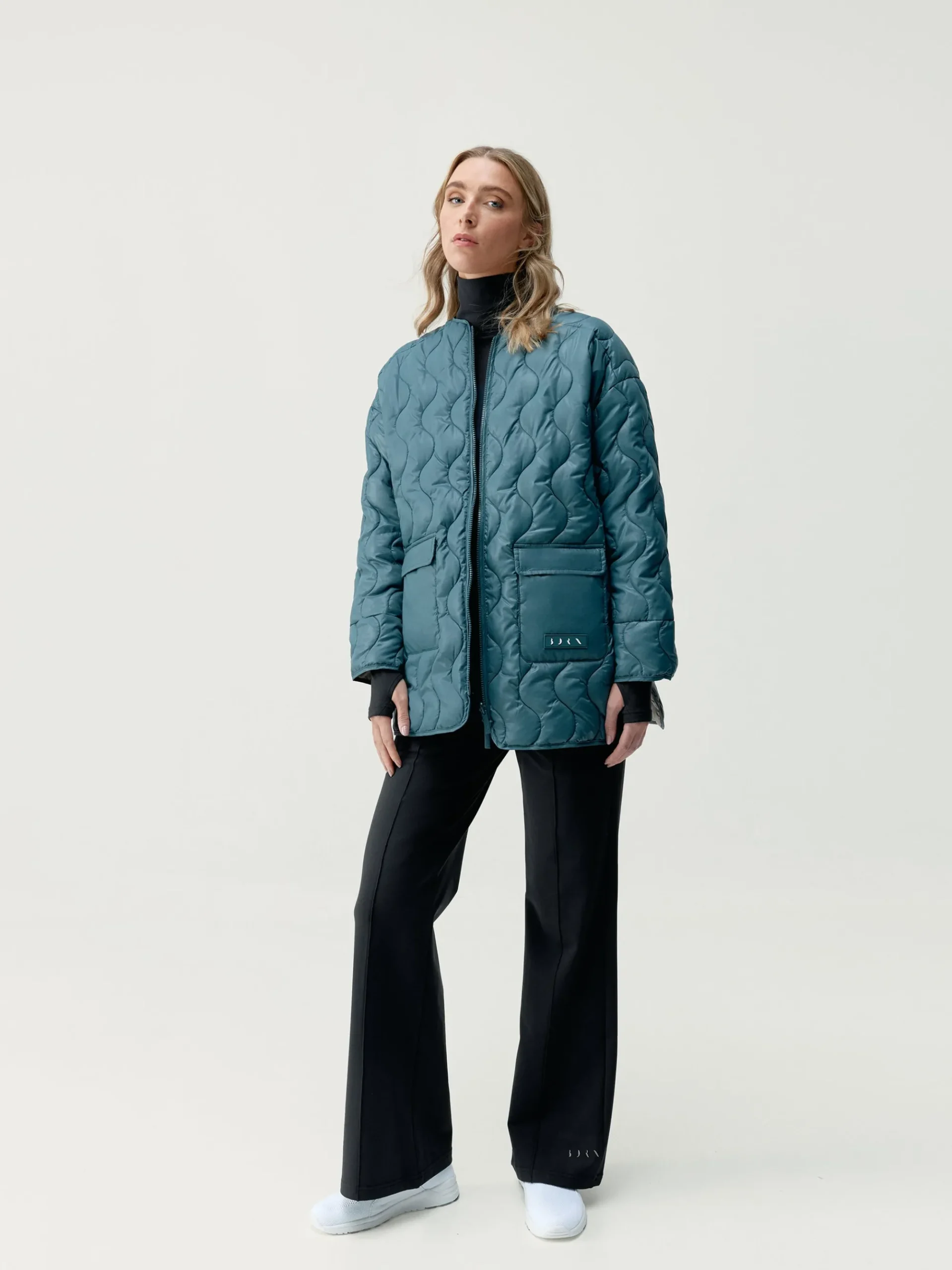 Born Living Yoga Jacket Yasu Stormy Grey/Grain>Mujer Chaquetas · Abrigos