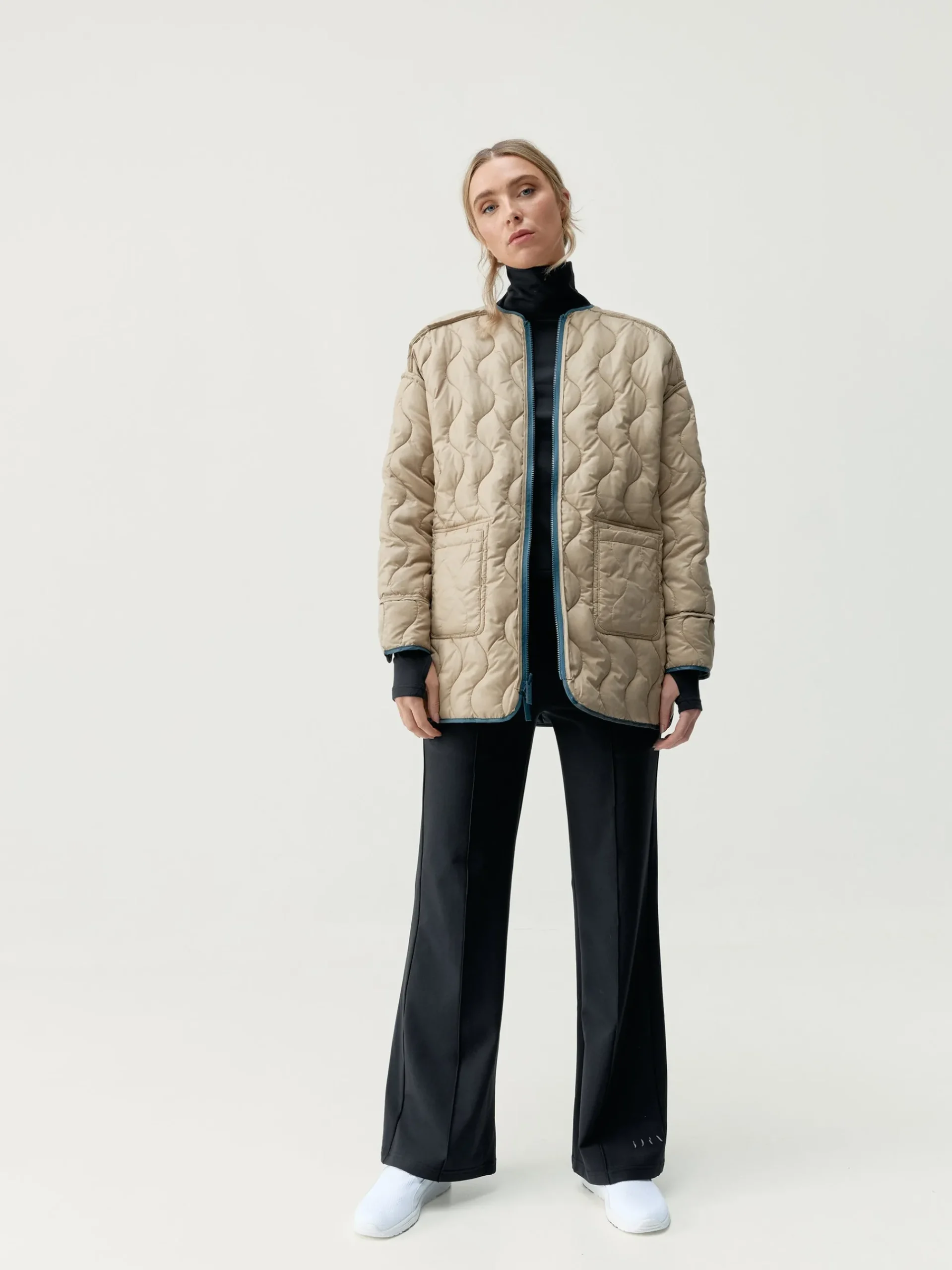 Born Living Yoga Jacket Yasu Stormy Grey/Grain>Mujer Chaquetas · Abrigos