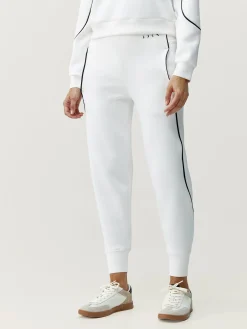 Born Living Yoga Jogger Agda Off White/Black>Mujer Pantalones · Joggers