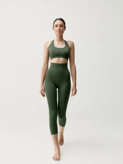 Born Living Yoga Legging Apamala Dark Olive><noscript><img width=